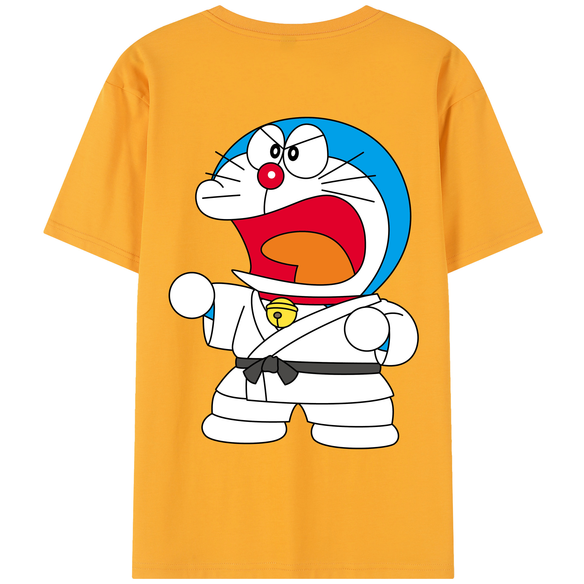 （画像用） ドラえもん Doraemon レディース半袖Tシャツ(バックプリント)