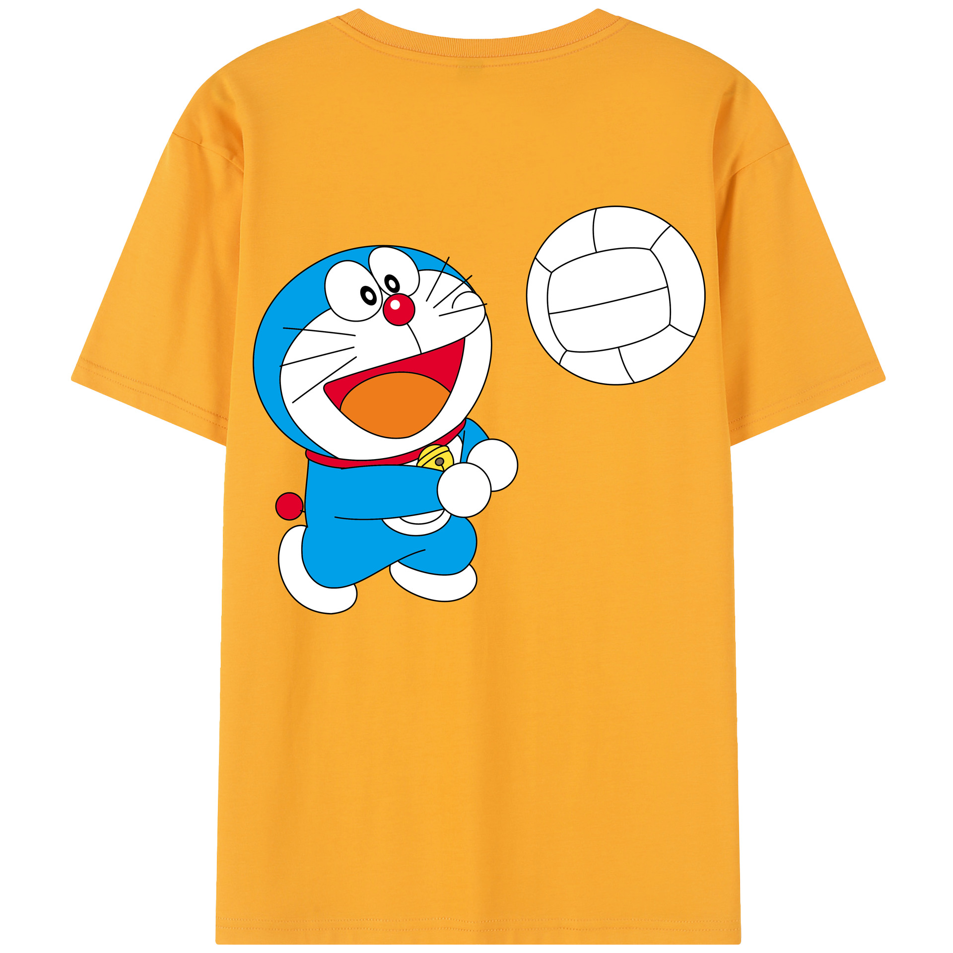 （画像用） ドラえもん Doraemon レディース半袖Tシャツ(バックプリント)