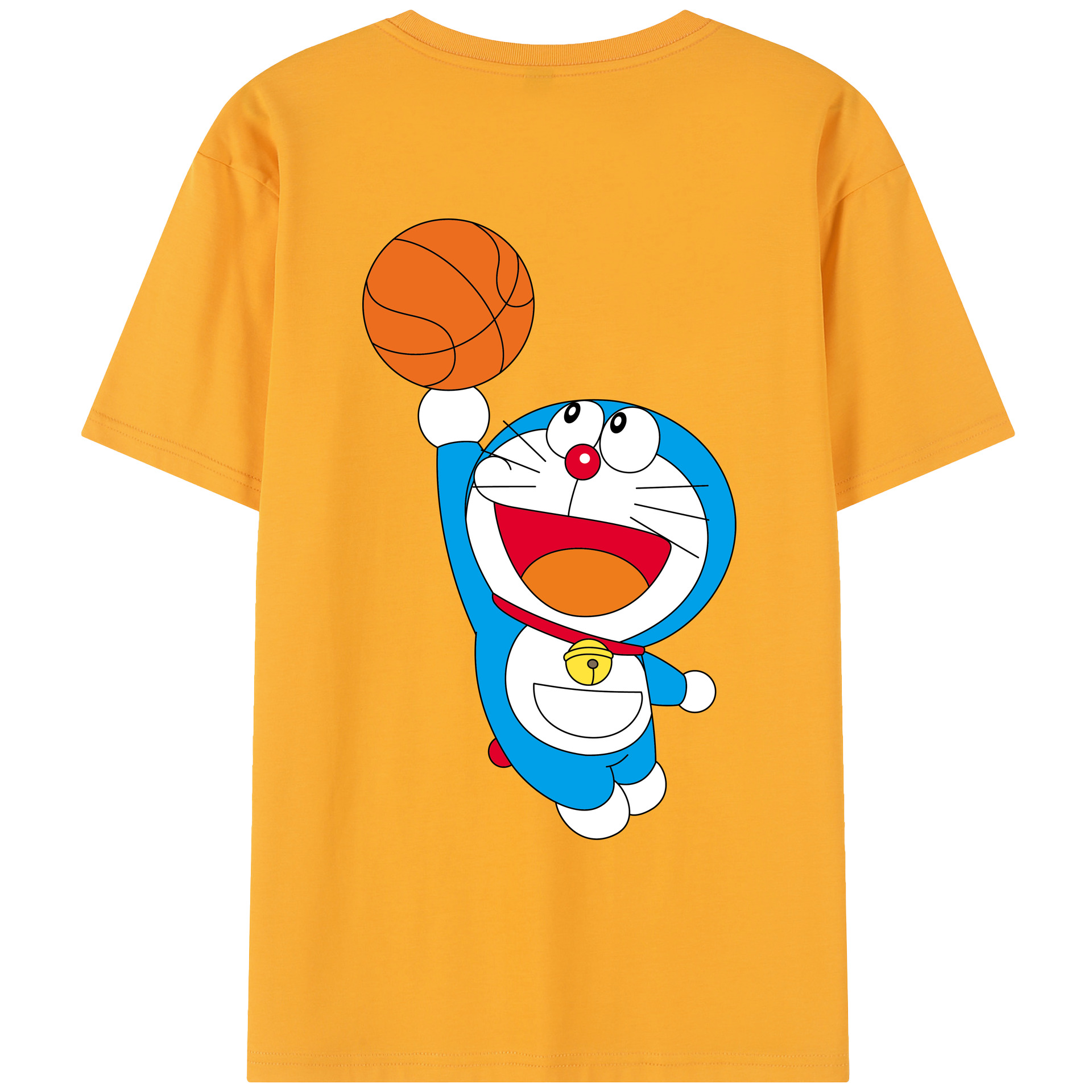 （画像用） ドラえもん Doraemon レディース半袖Tシャツ(バックプリント)
