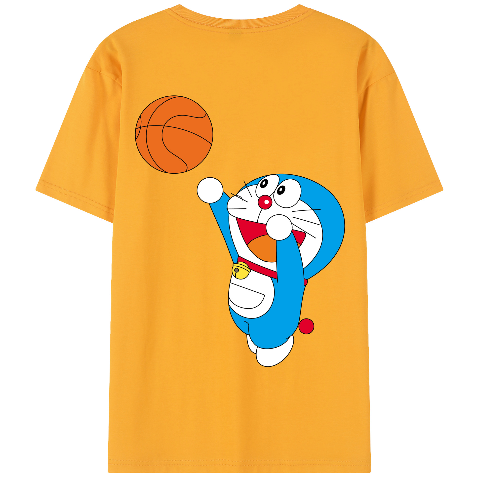 （画像用） ドラえもん Doraemon レディース半袖Tシャツ(バックプリント)