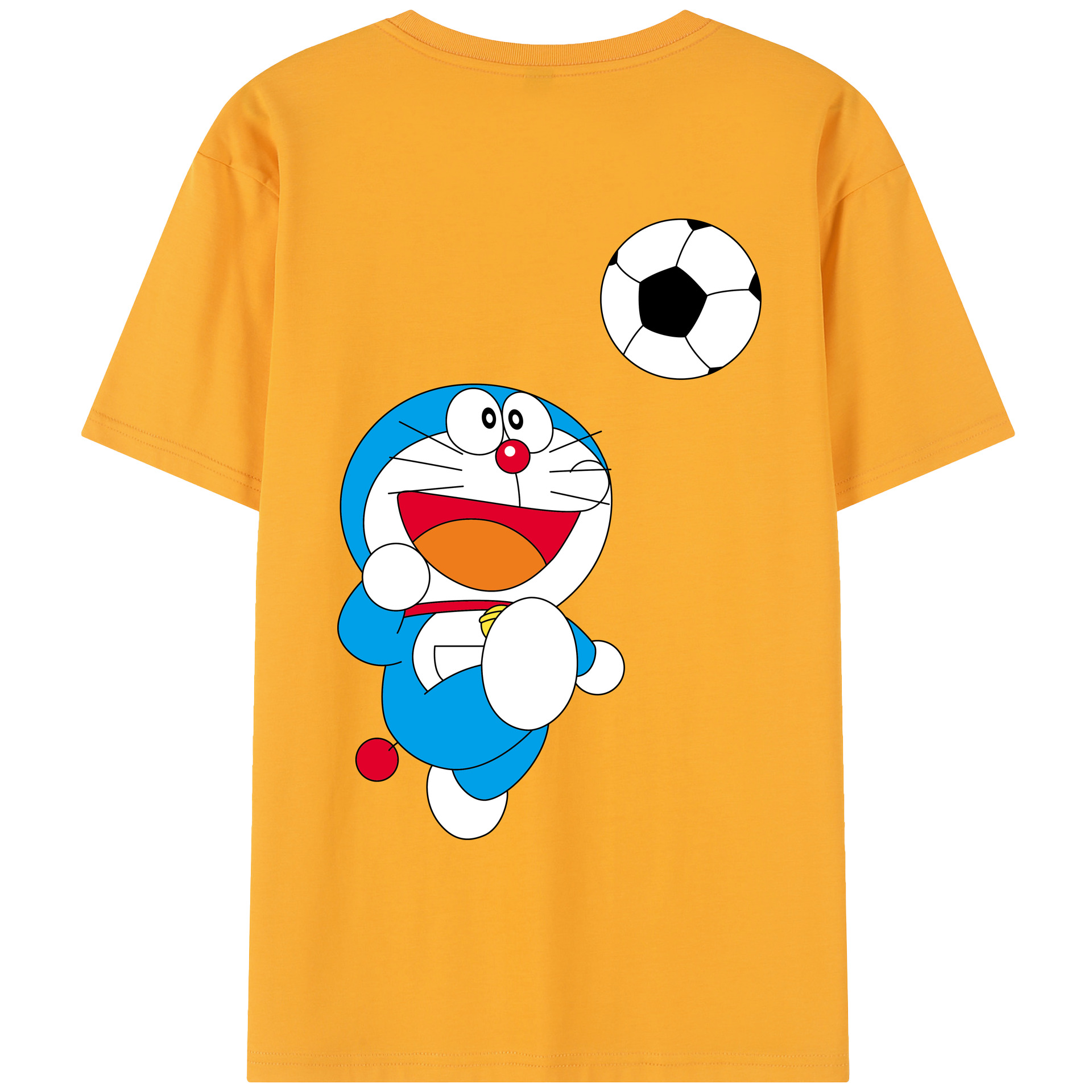 （画像用） ドラえもん Doraemon レディース半袖Tシャツ(バックプリント)