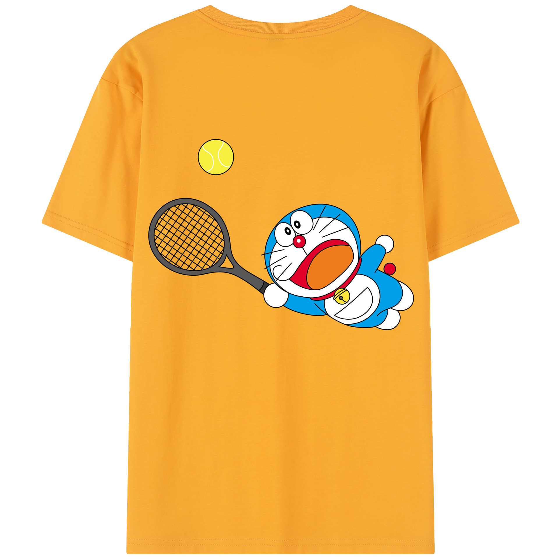 （画像用） ドラえもん Doraemon レディース半袖Tシャツ(バックプリント)