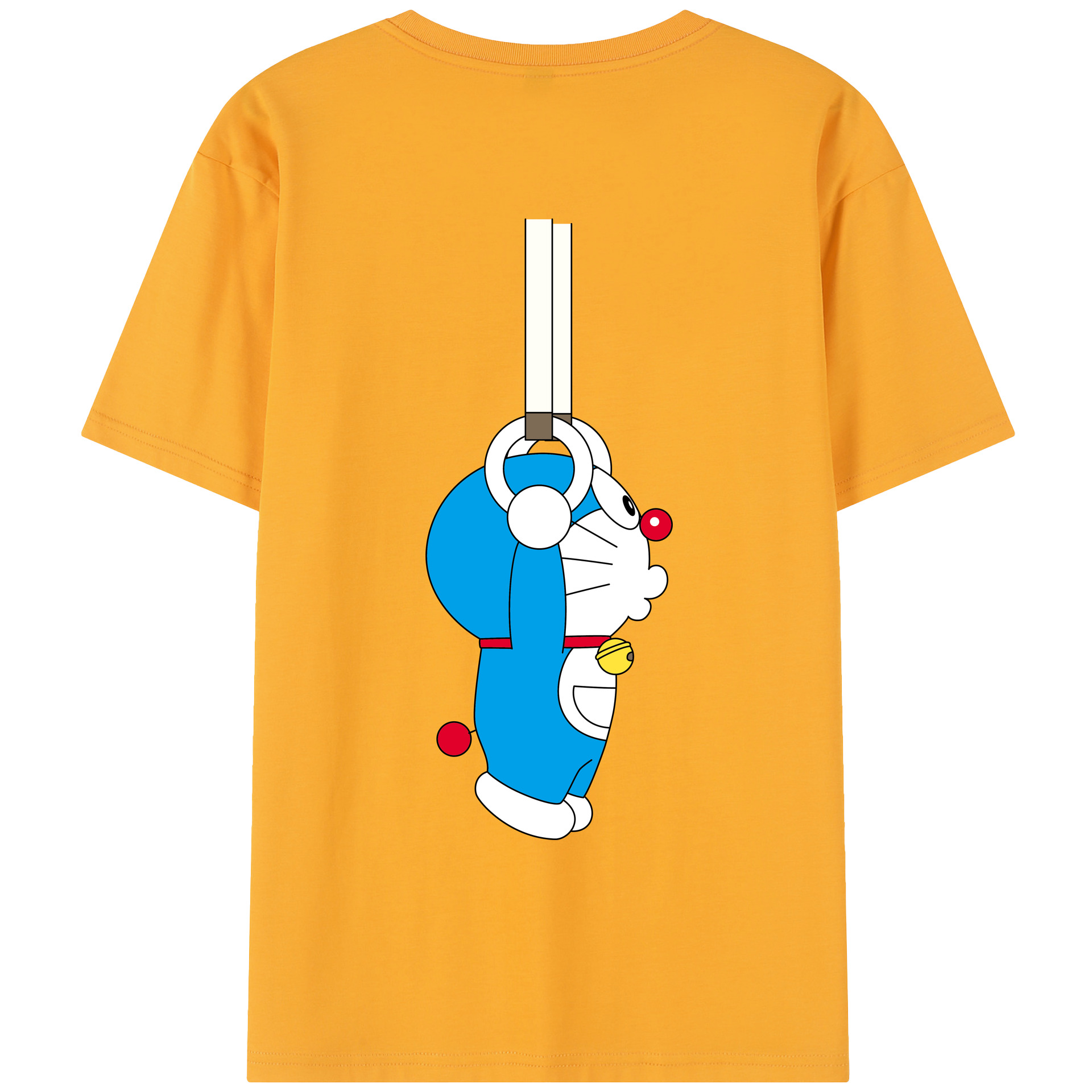 （画像用） ドラえもん Doraemon レディース半袖Tシャツ(バックプリント)
