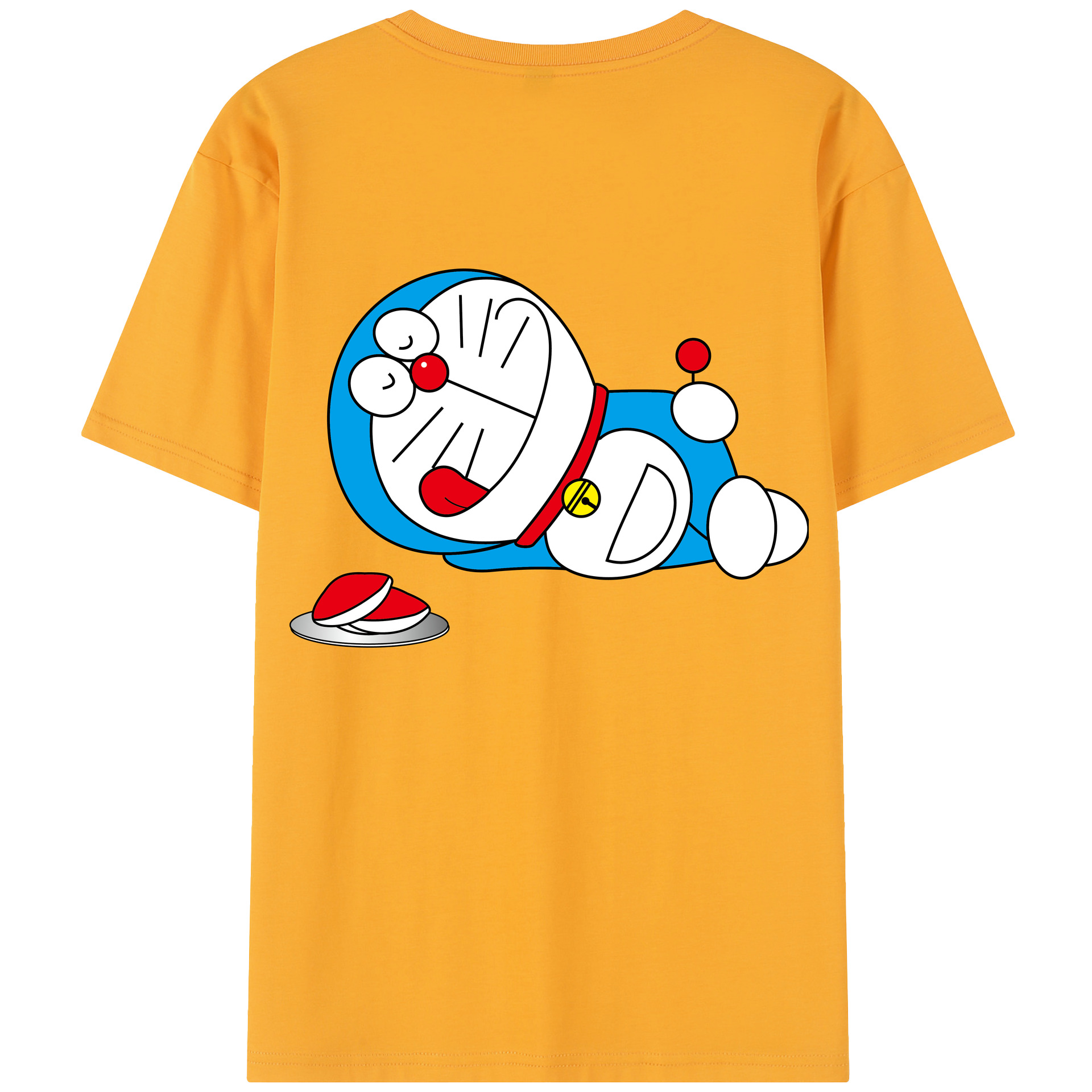 （画像用） ドラえもん Doraemon レディース半袖Tシャツ(バックプリント)