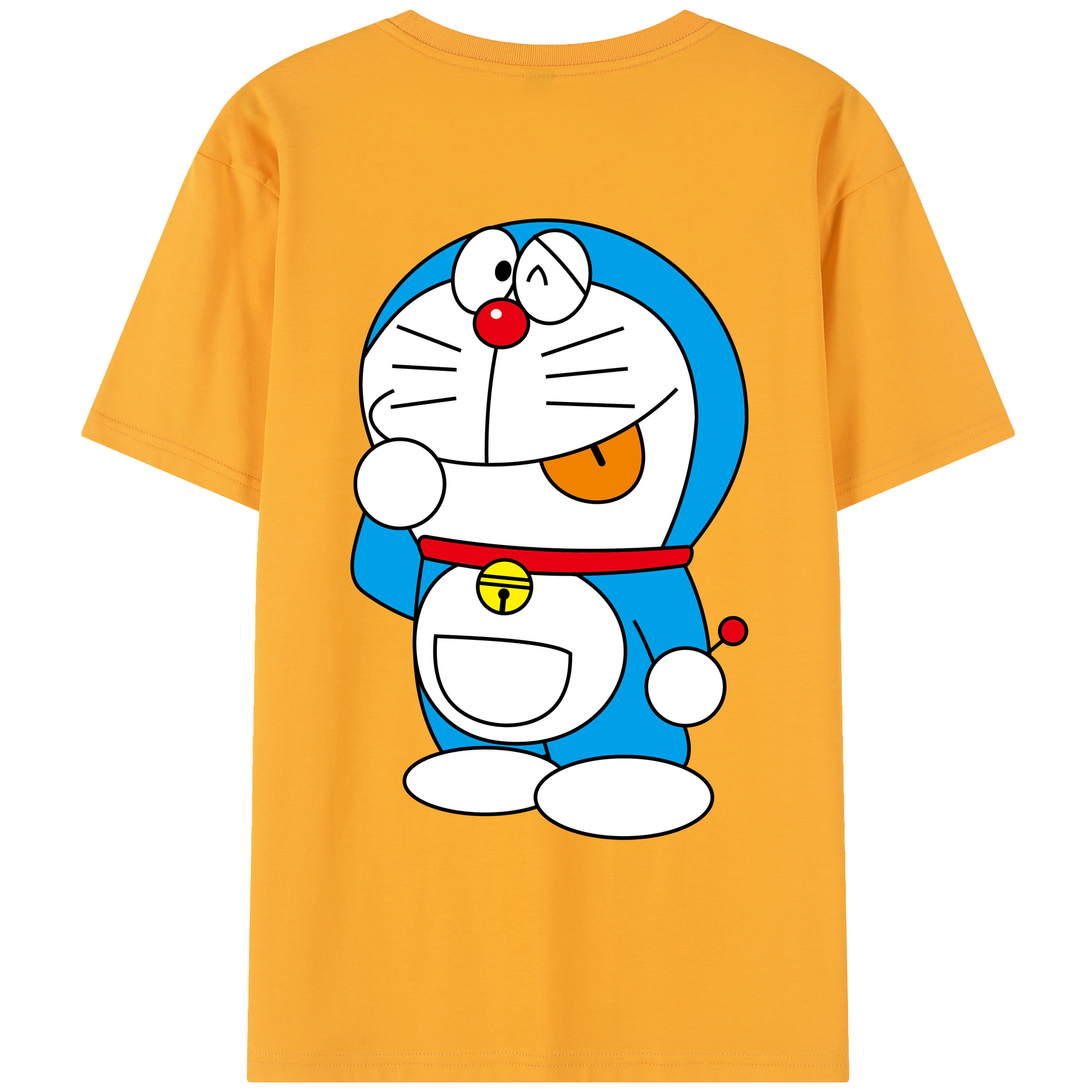 （画像用） ドラえもん Doraemon レディース半袖Tシャツ(バックプリント)