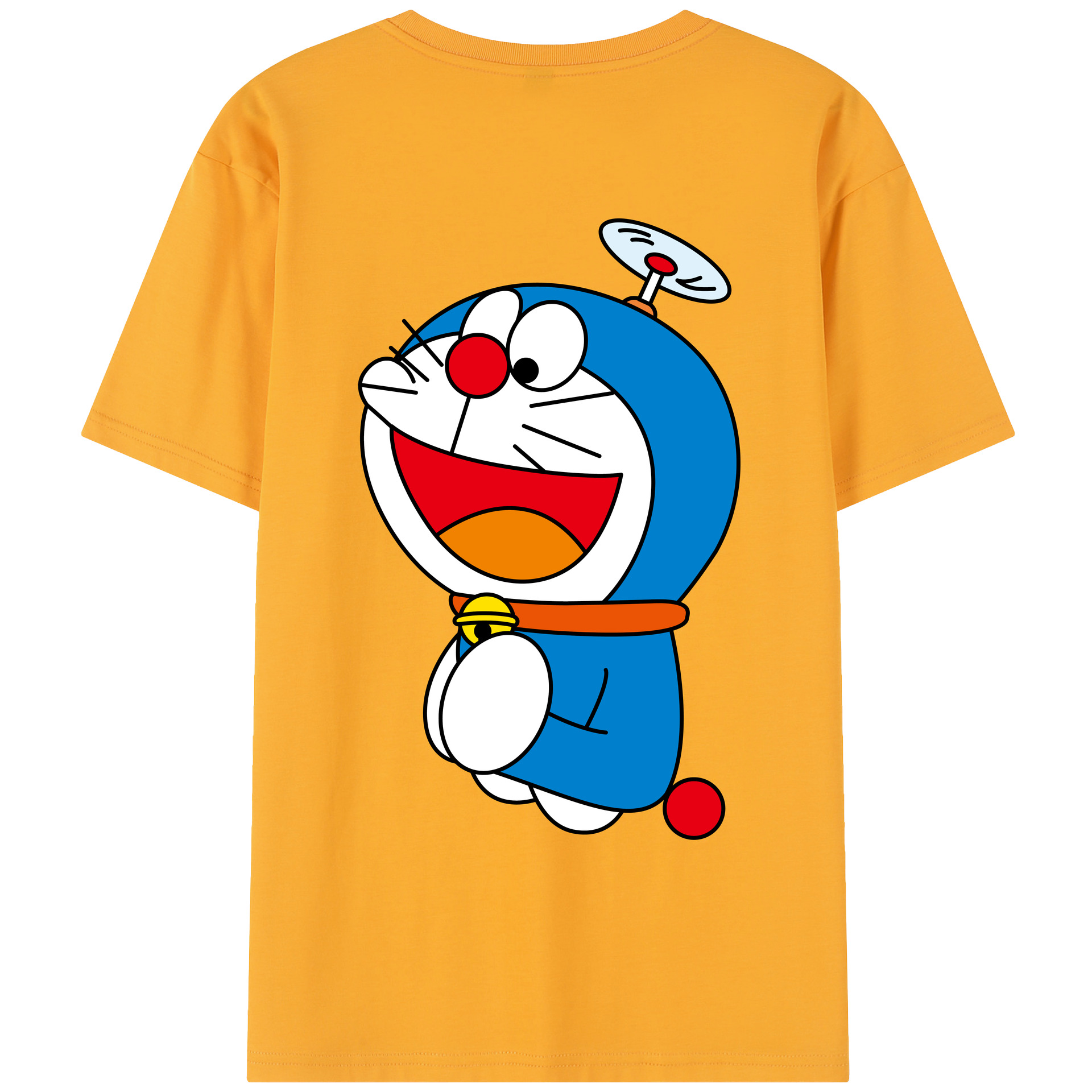 （画像用） ドラえもん Doraemon レディース半袖Tシャツ(バックプリント)