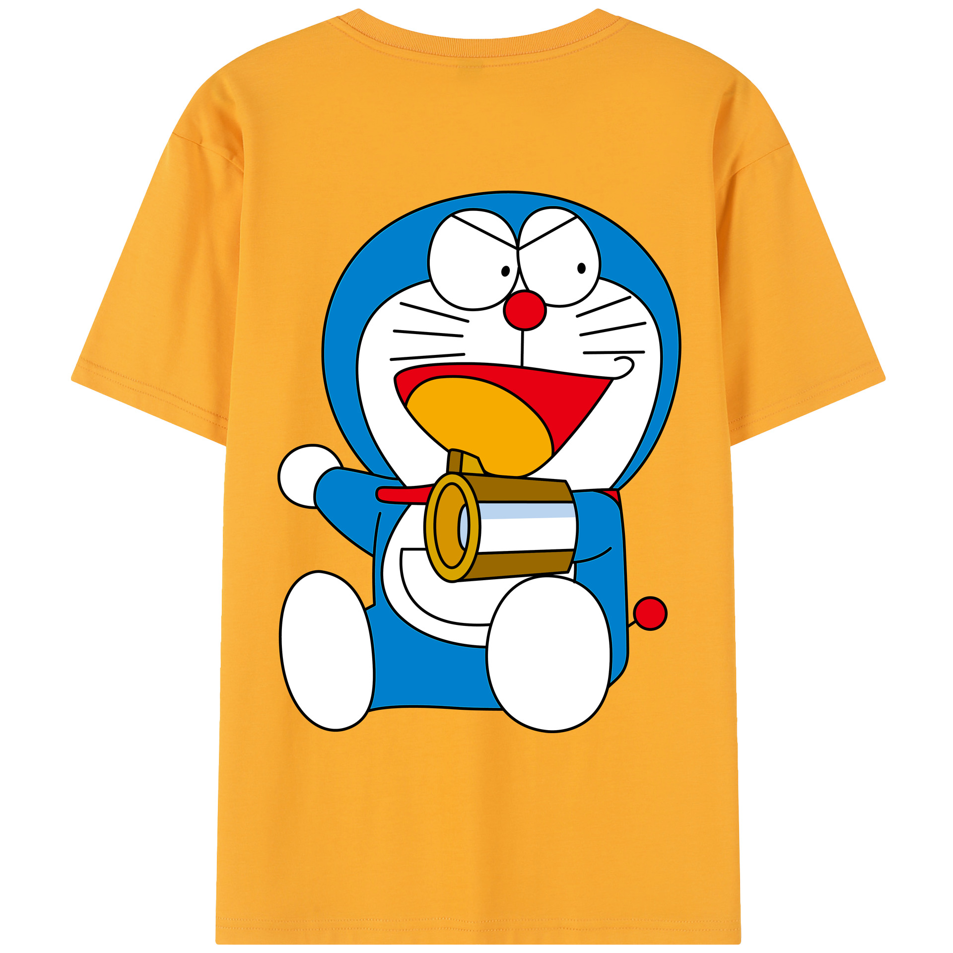 （画像用） ドラえもん Doraemon レディース半袖Tシャツ(バックプリント)