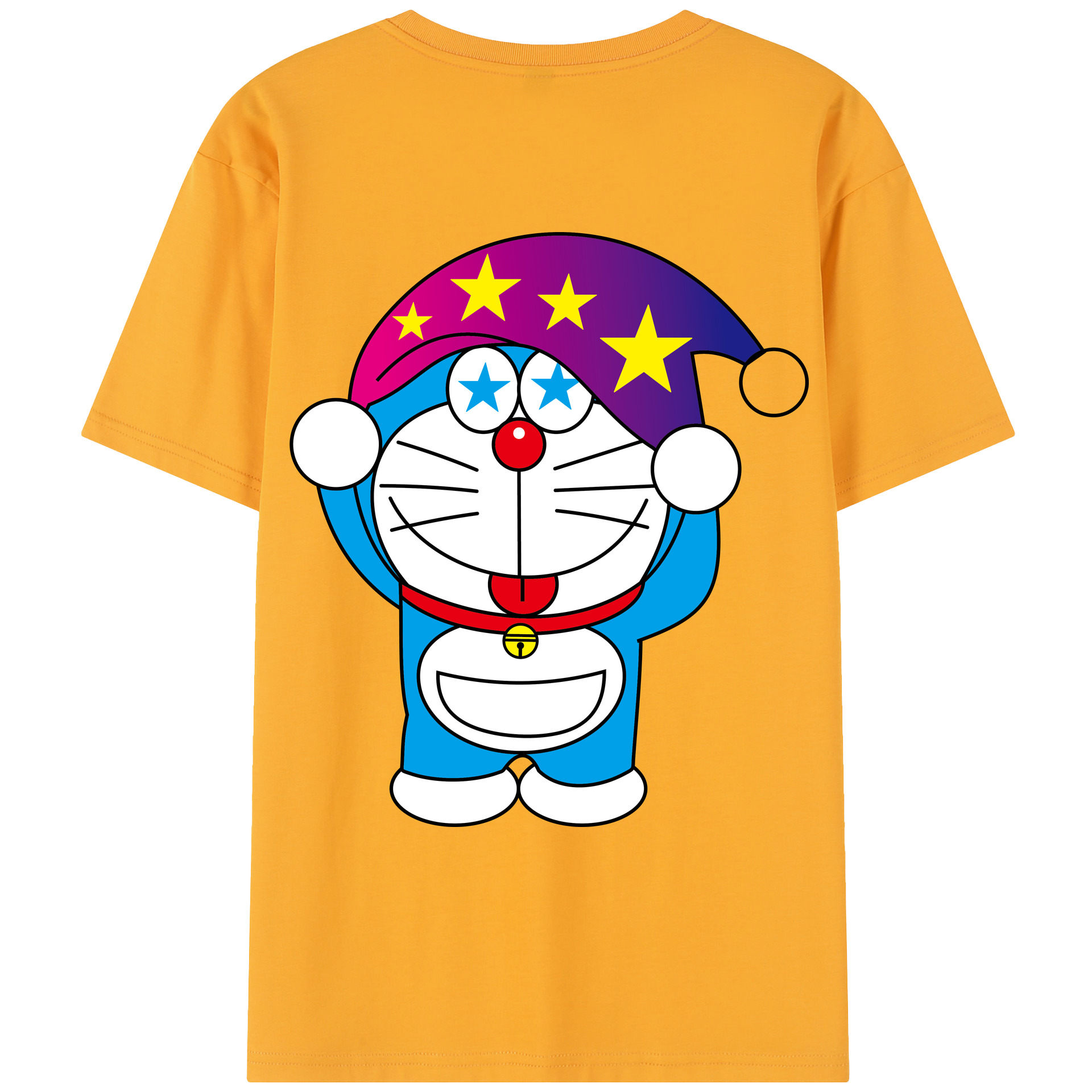（画像用） ドラえもん Doraemon レディース半袖Tシャツ(バックプリント)