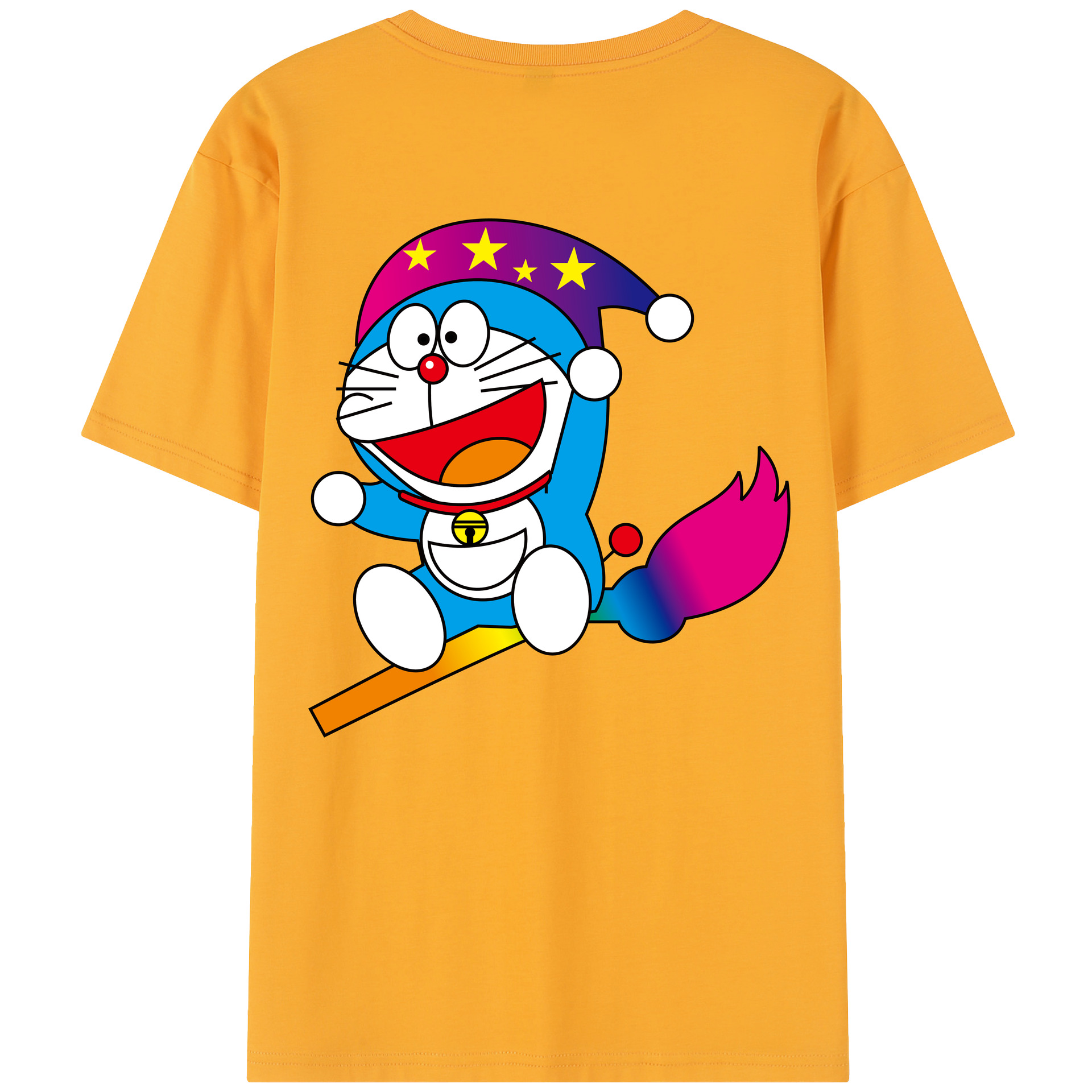 （画像用） ドラえもん Doraemon レディース半袖Tシャツ(バックプリント)