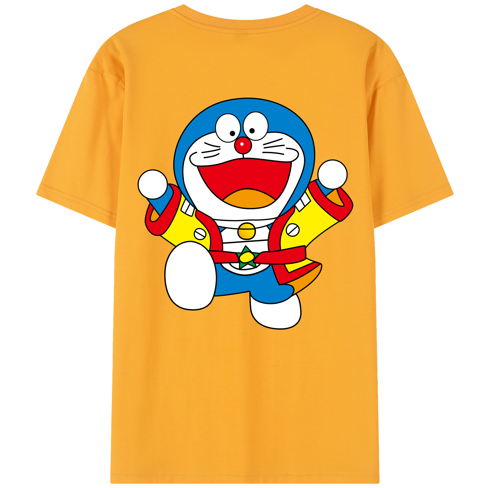 （画像用） ドラえもん Doraemon レディース半袖Tシャツ(バックプリント)