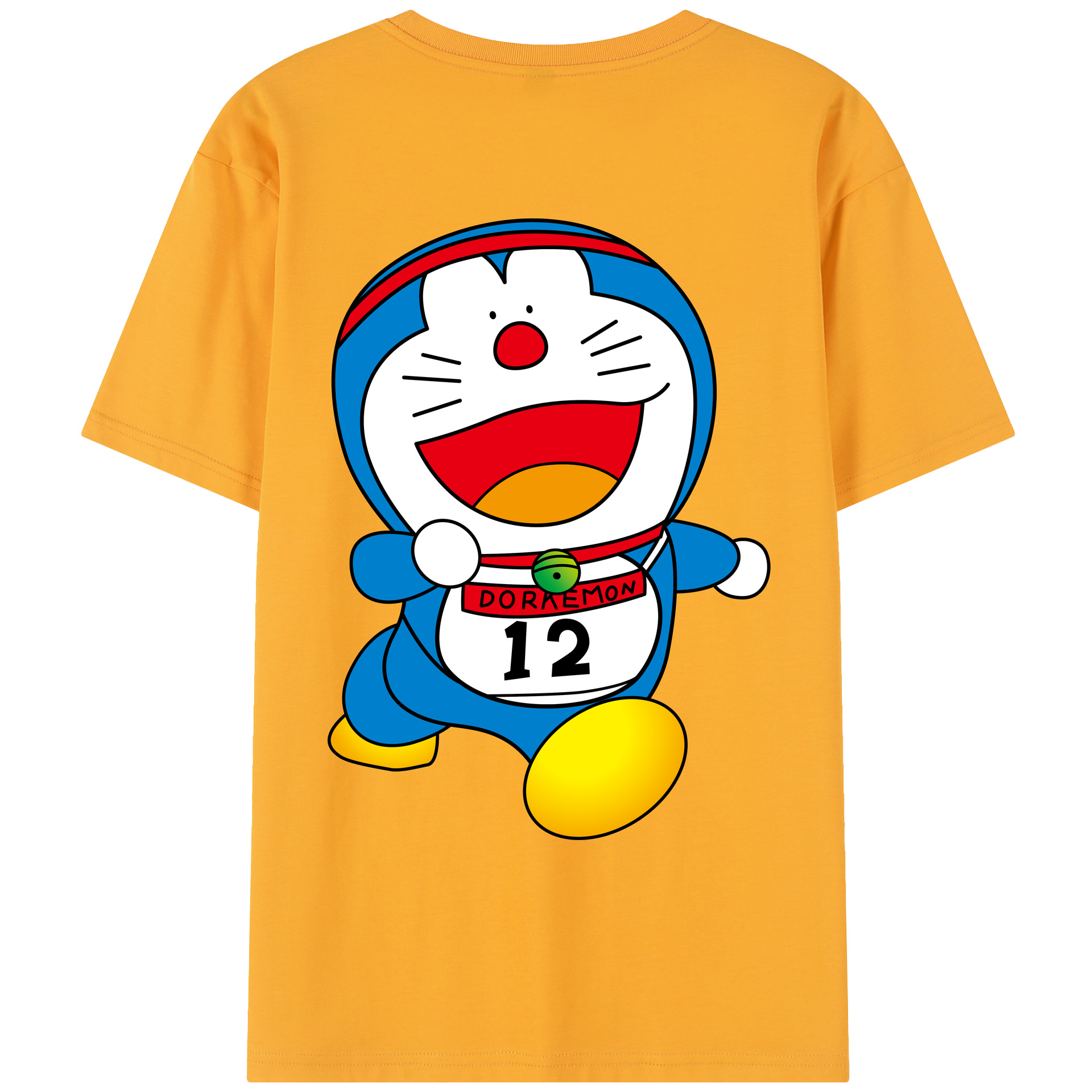 （画像用） ドラえもん Doraemon レディース半袖Tシャツ(バックプリント)
