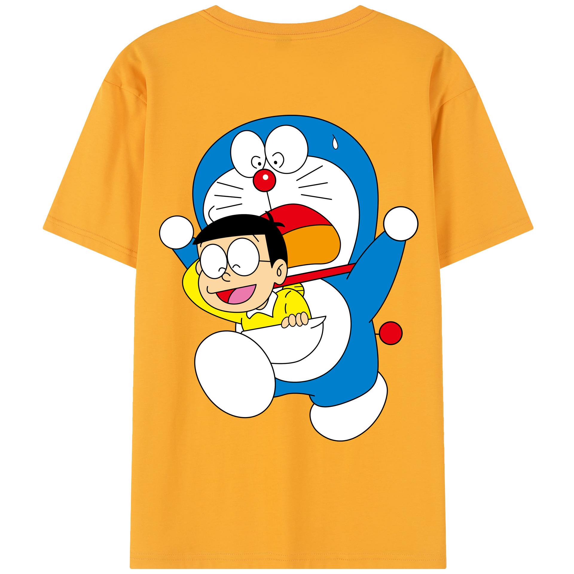 （画像用） ドラえもん Doraemon レディース半袖Tシャツ(バックプリント)