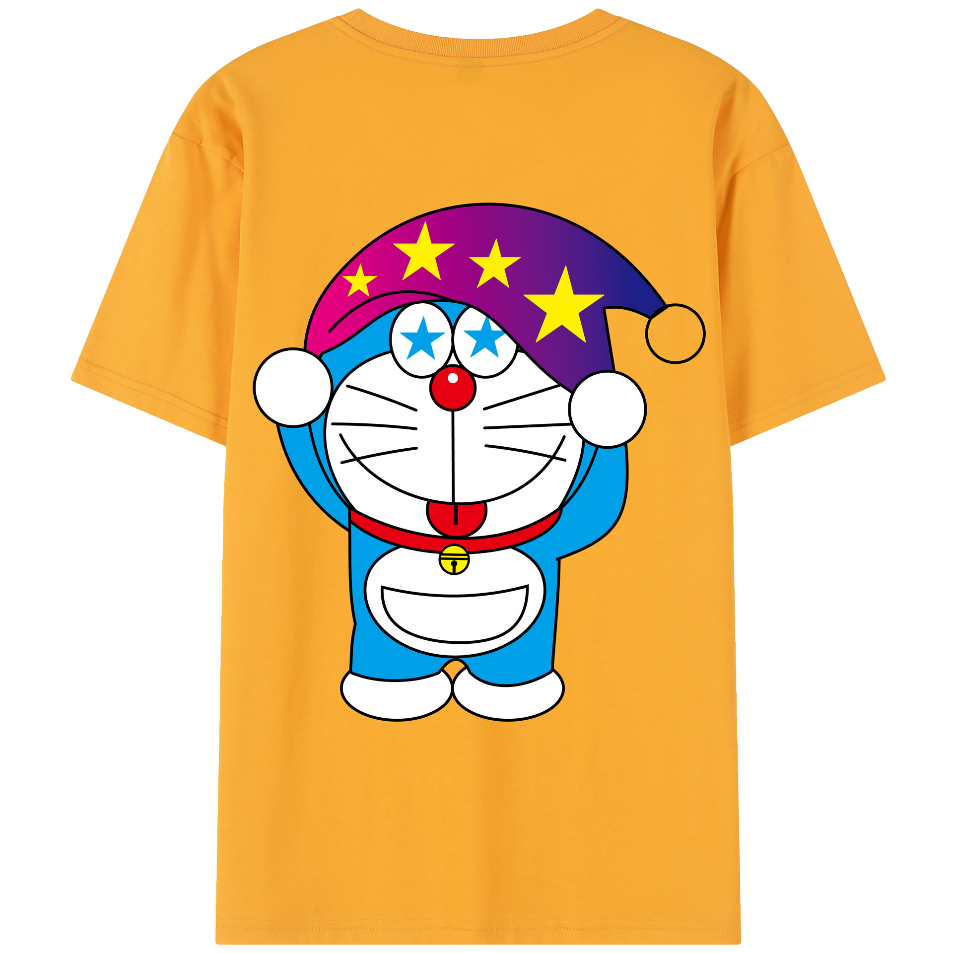 （画像用） ドラえもん Doraemon レディース半袖Tシャツ(バックプリント)