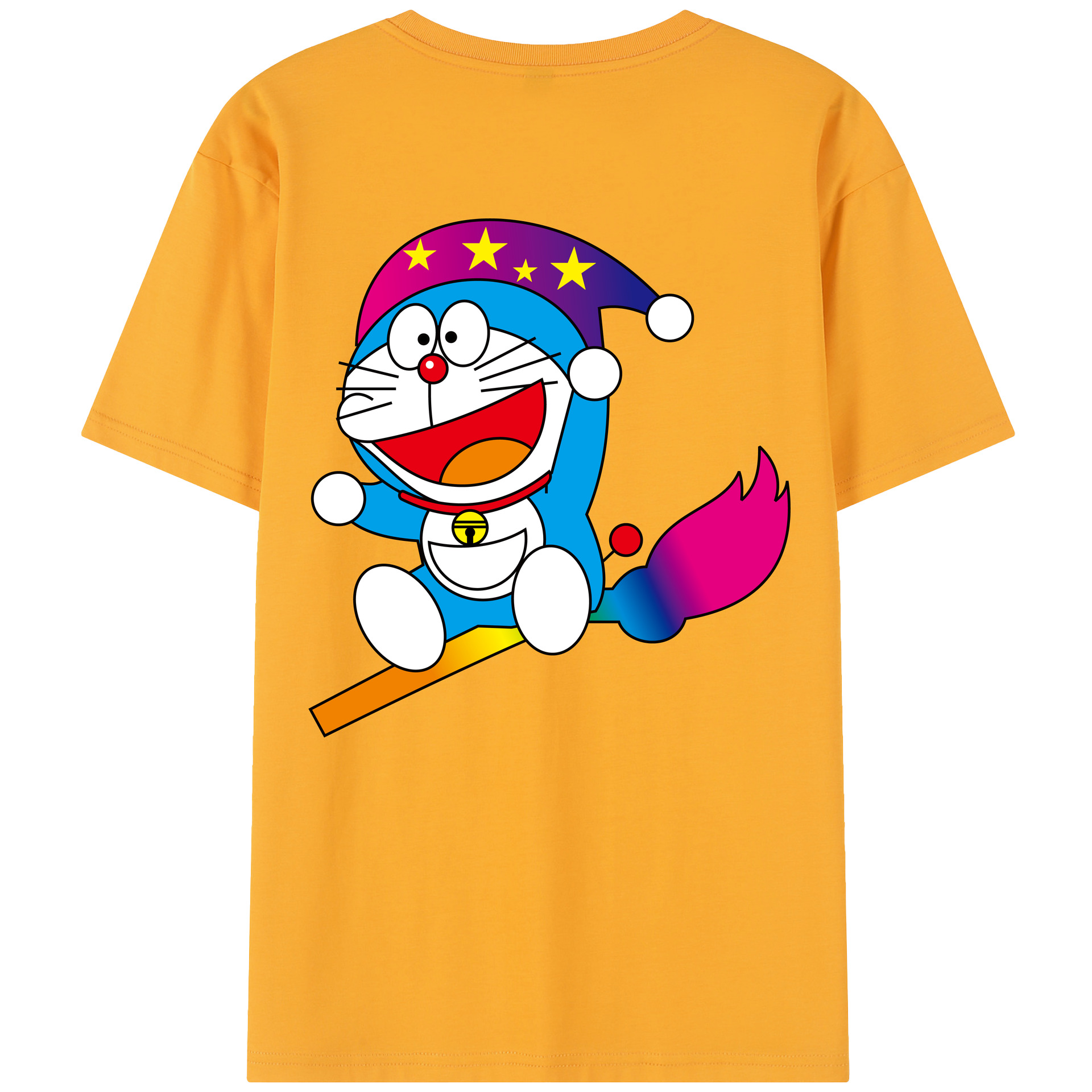 （画像用） ドラえもん Doraemon レディース半袖Tシャツ(バックプリント)