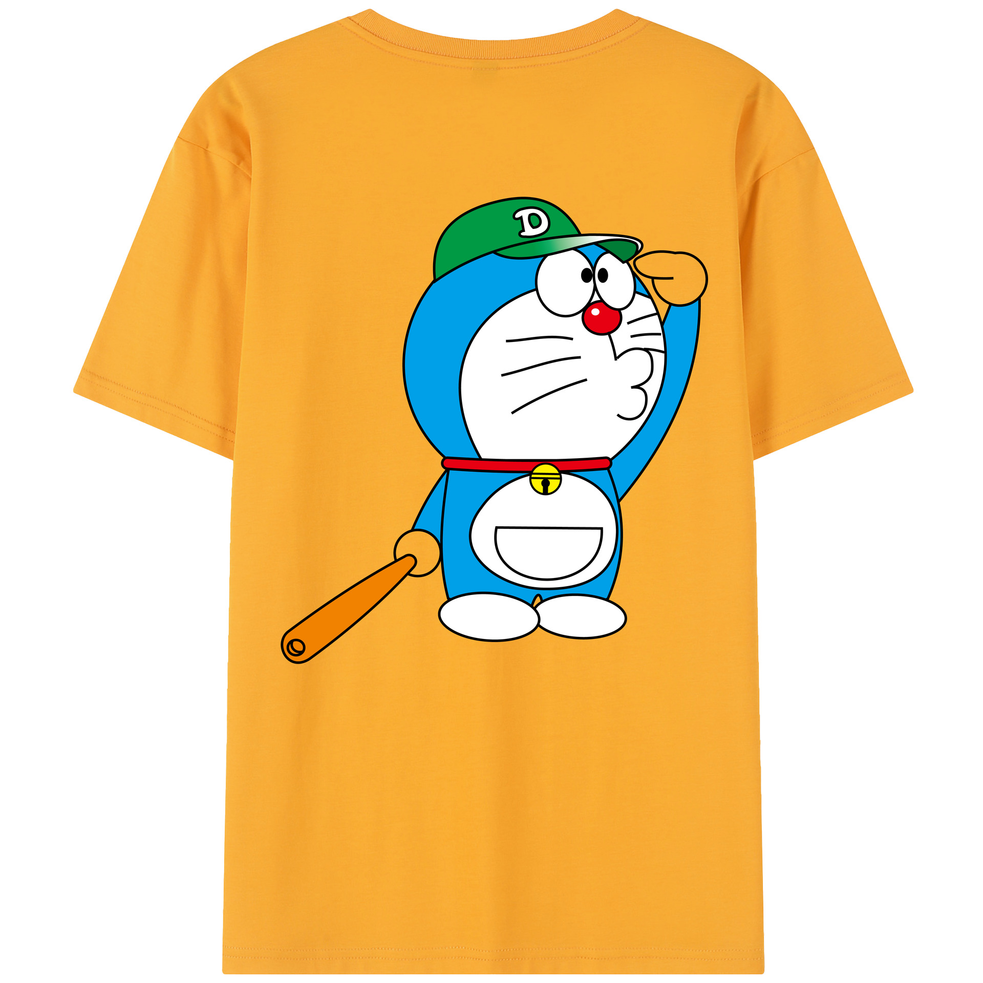 （画像用） ドラえもん Doraemon レディース半袖Tシャツ(バックプリント)