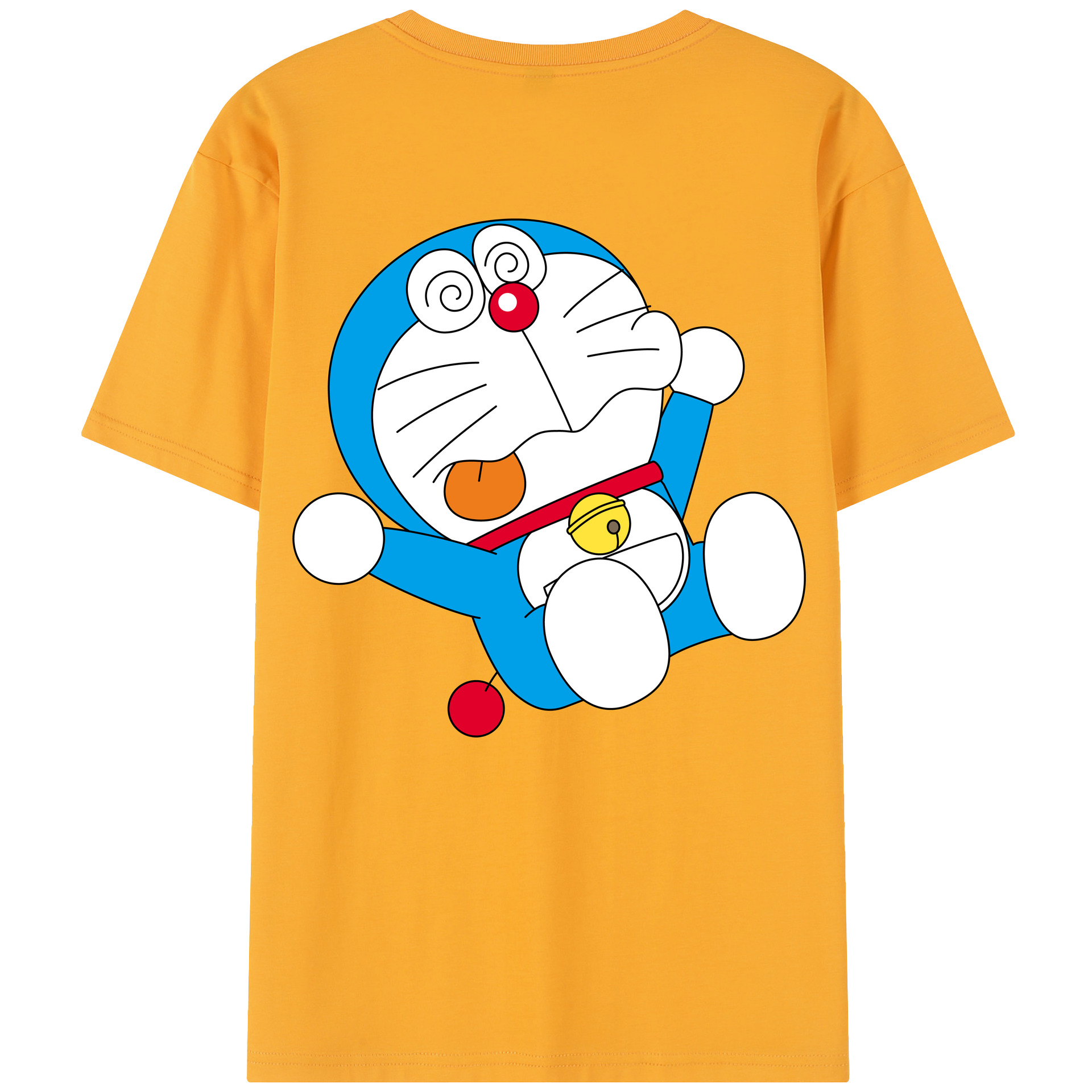 （画像用） ドラえもん Doraemon レディース半袖Tシャツ(バックプリント)