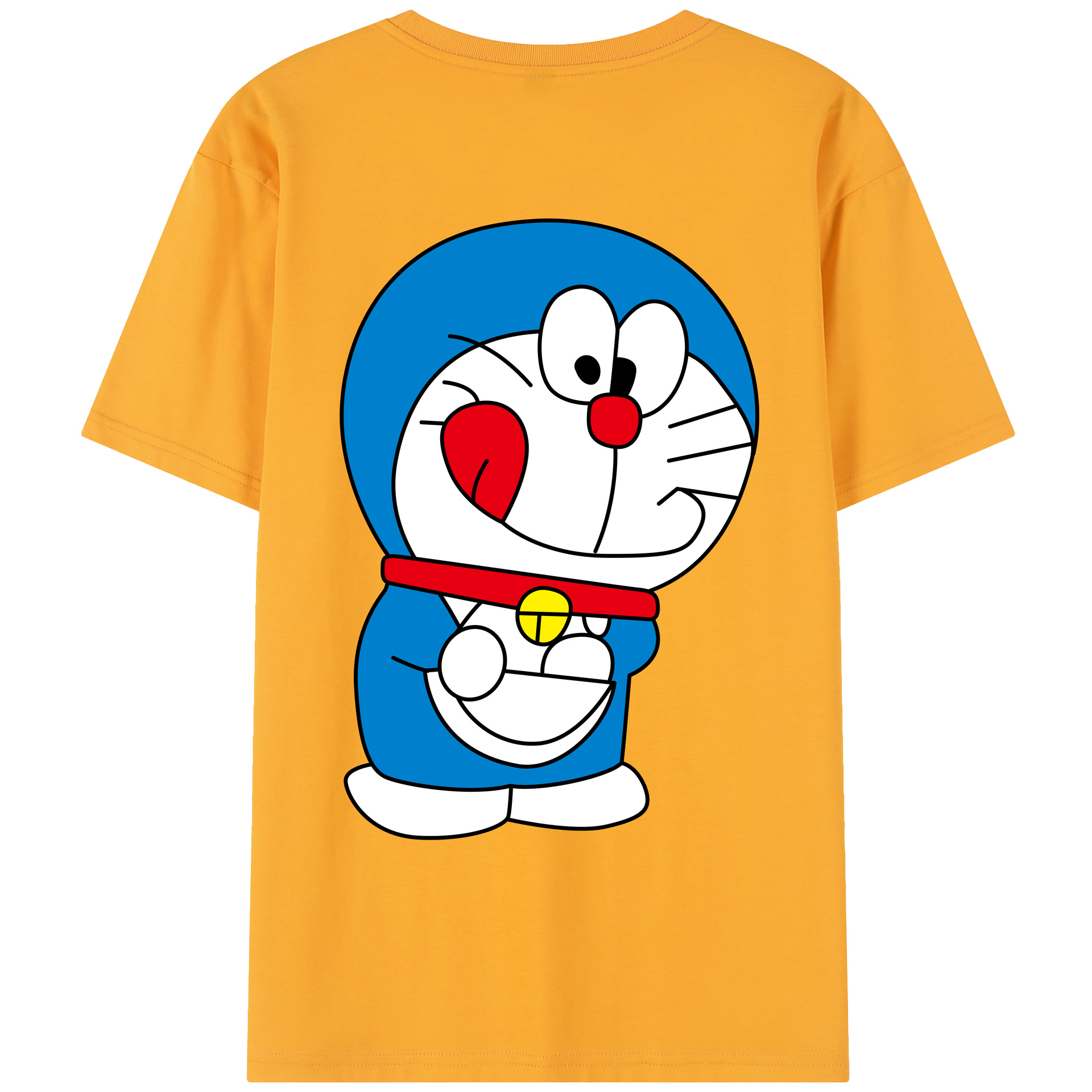 （画像用） ドラえもん Doraemon レディース半袖Tシャツ(バックプリント)