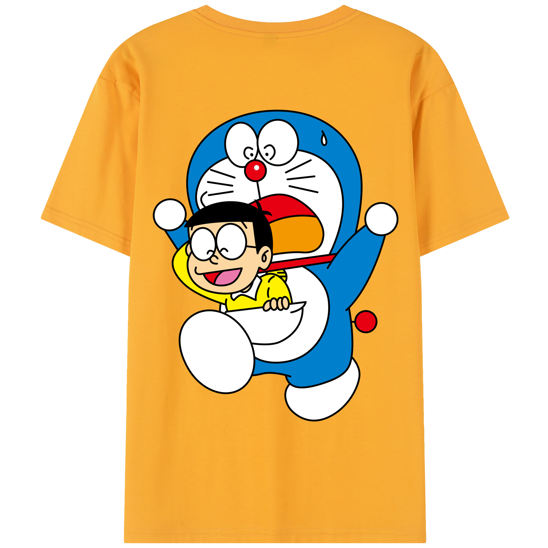 （画像用） ドラえもん Doraemon レディース半袖Tシャツ(バックプリント)