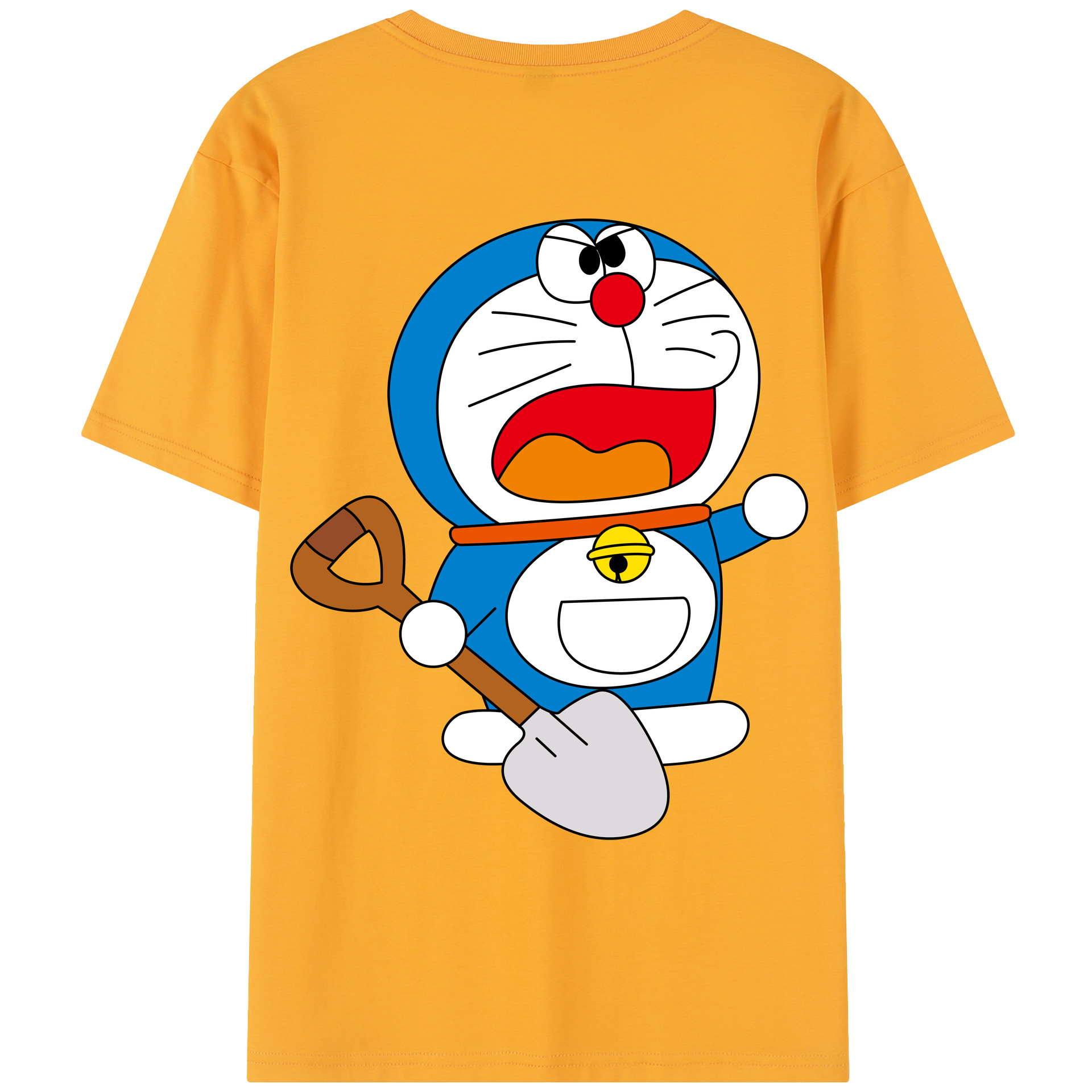 （画像用） ドラえもん Doraemon レディース半袖Tシャツ(バックプリント)