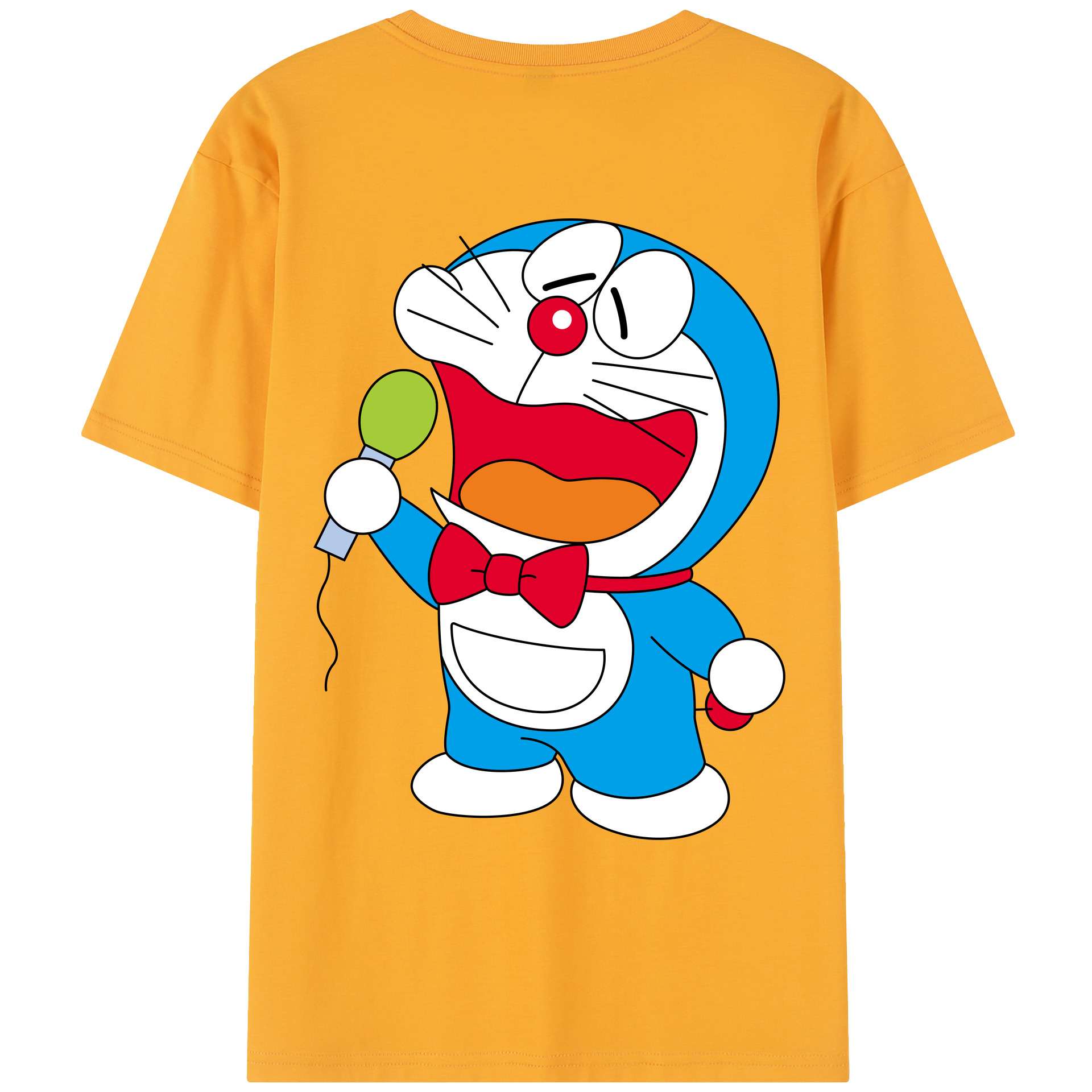 （画像用） ドラえもん Doraemon レディース半袖Tシャツ(バックプリント)