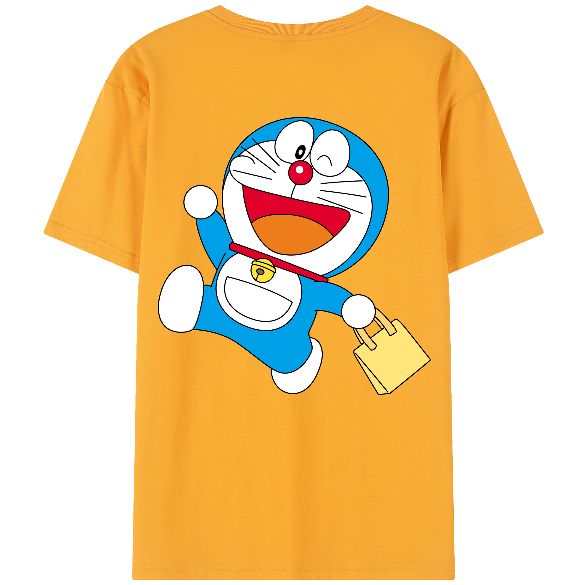 （画像用） ドラえもん Doraemon レディース半袖Tシャツ(バックプリント)