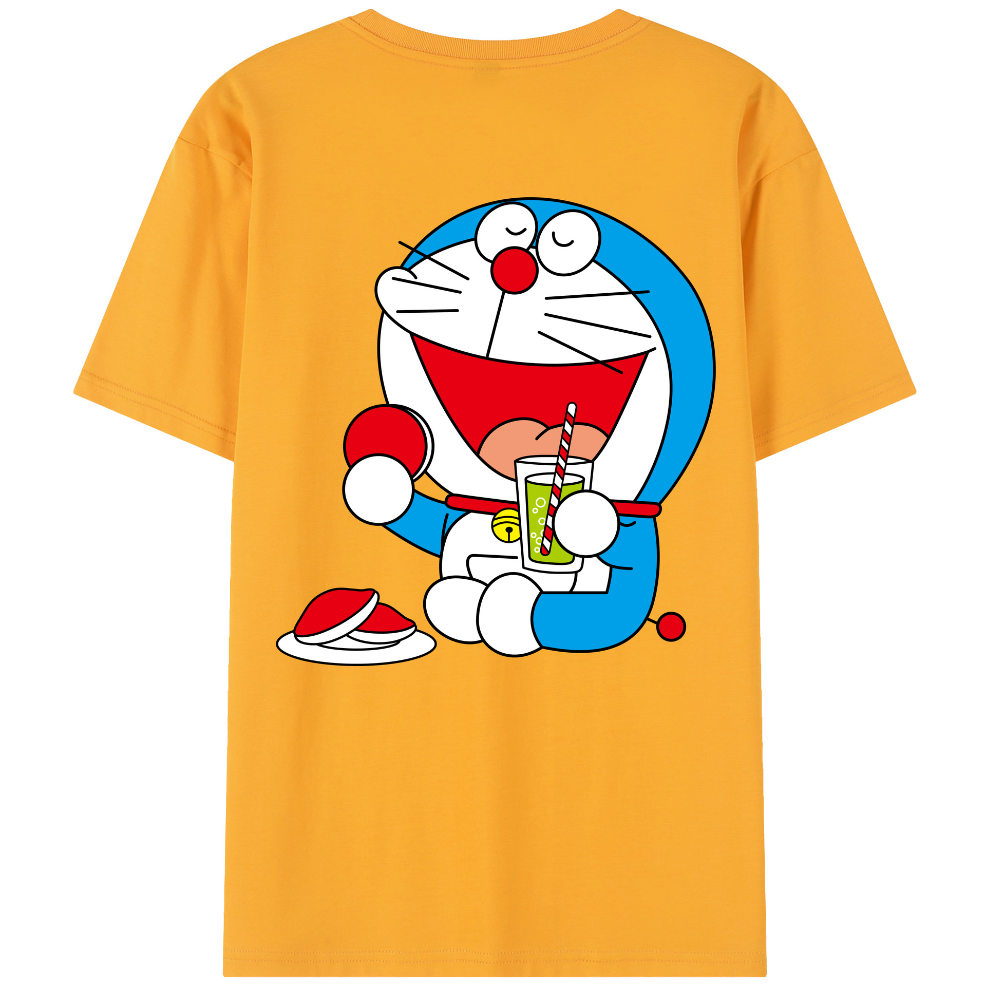 （画像用） ドラえもん Doraemon レディース半袖Tシャツ(バックプリント)