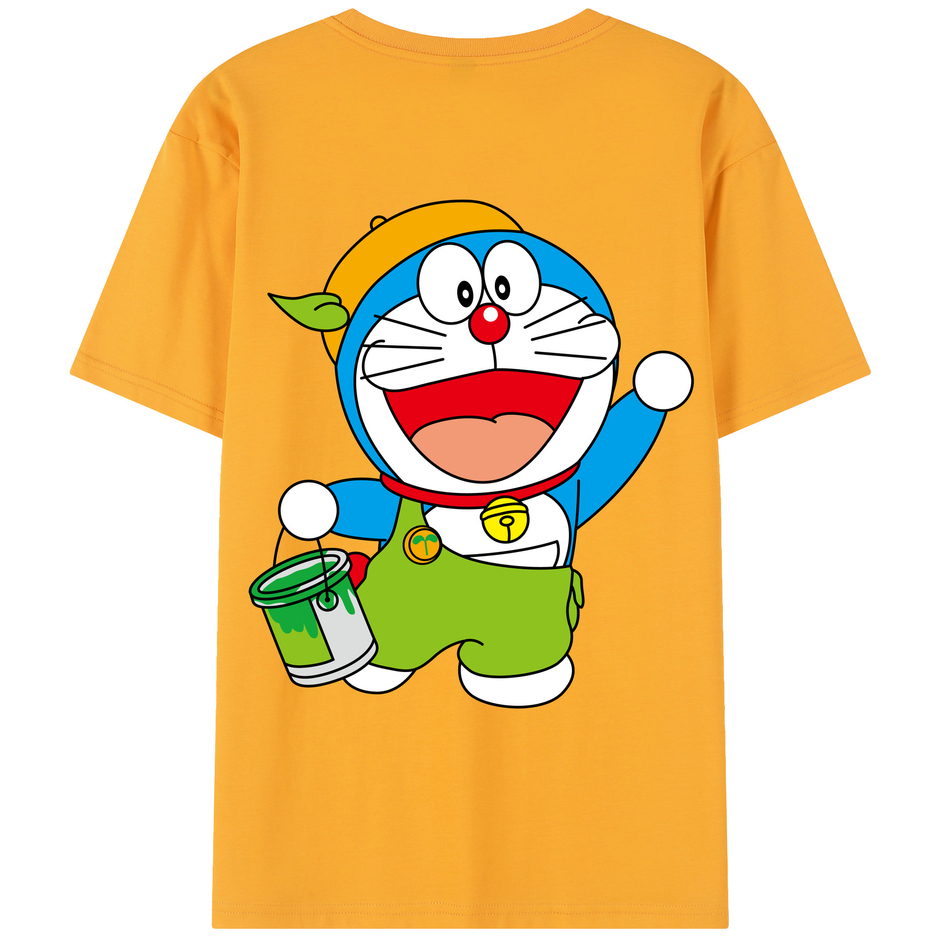 （画像用） ドラえもん Doraemon レディース半袖Tシャツ(バックプリント)