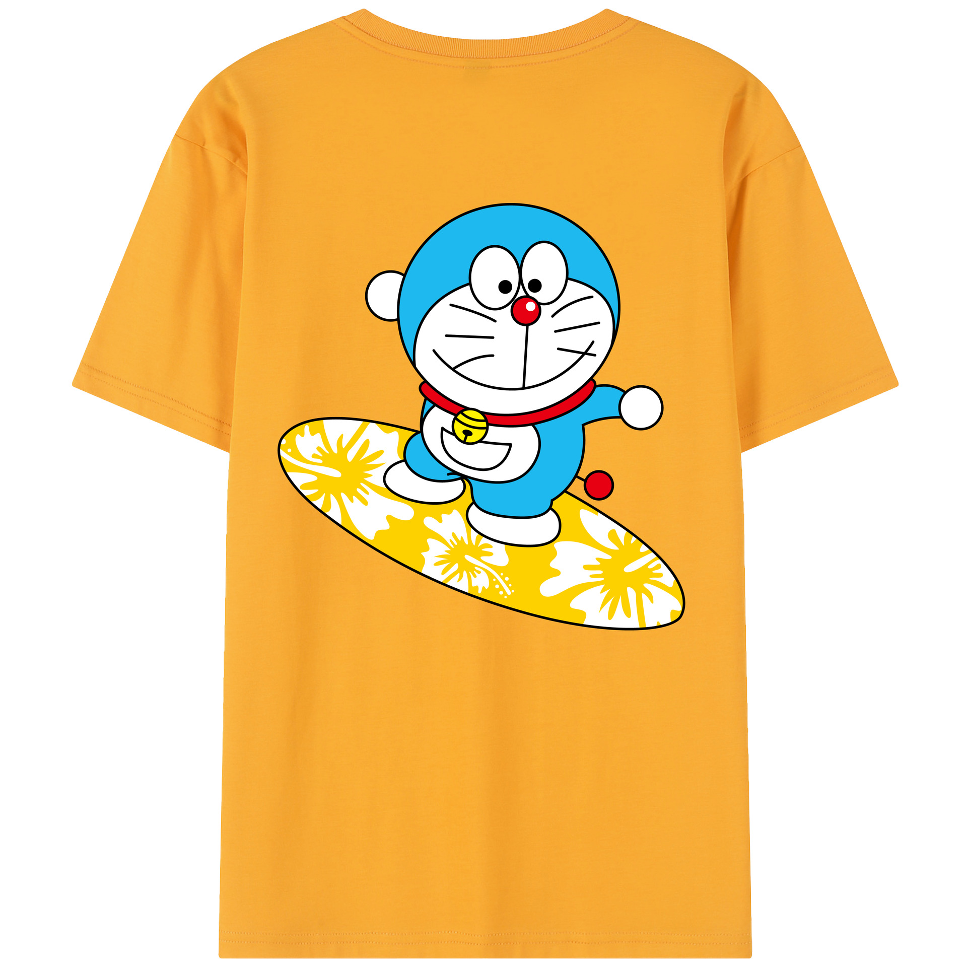 （画像用） ドラえもん Doraemon レディース半袖Tシャツ(バックプリント)