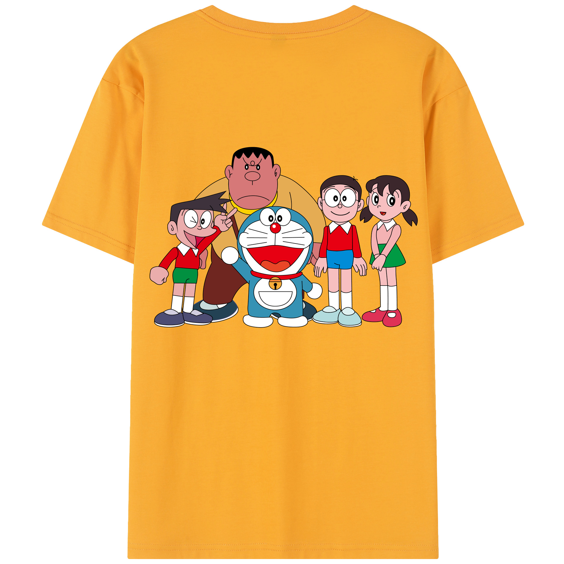 （画像用） ドラえもん 骨川 スネ夫 Doraemon Honekawa Suneo レディース半袖Tシャツ(バックプリント)