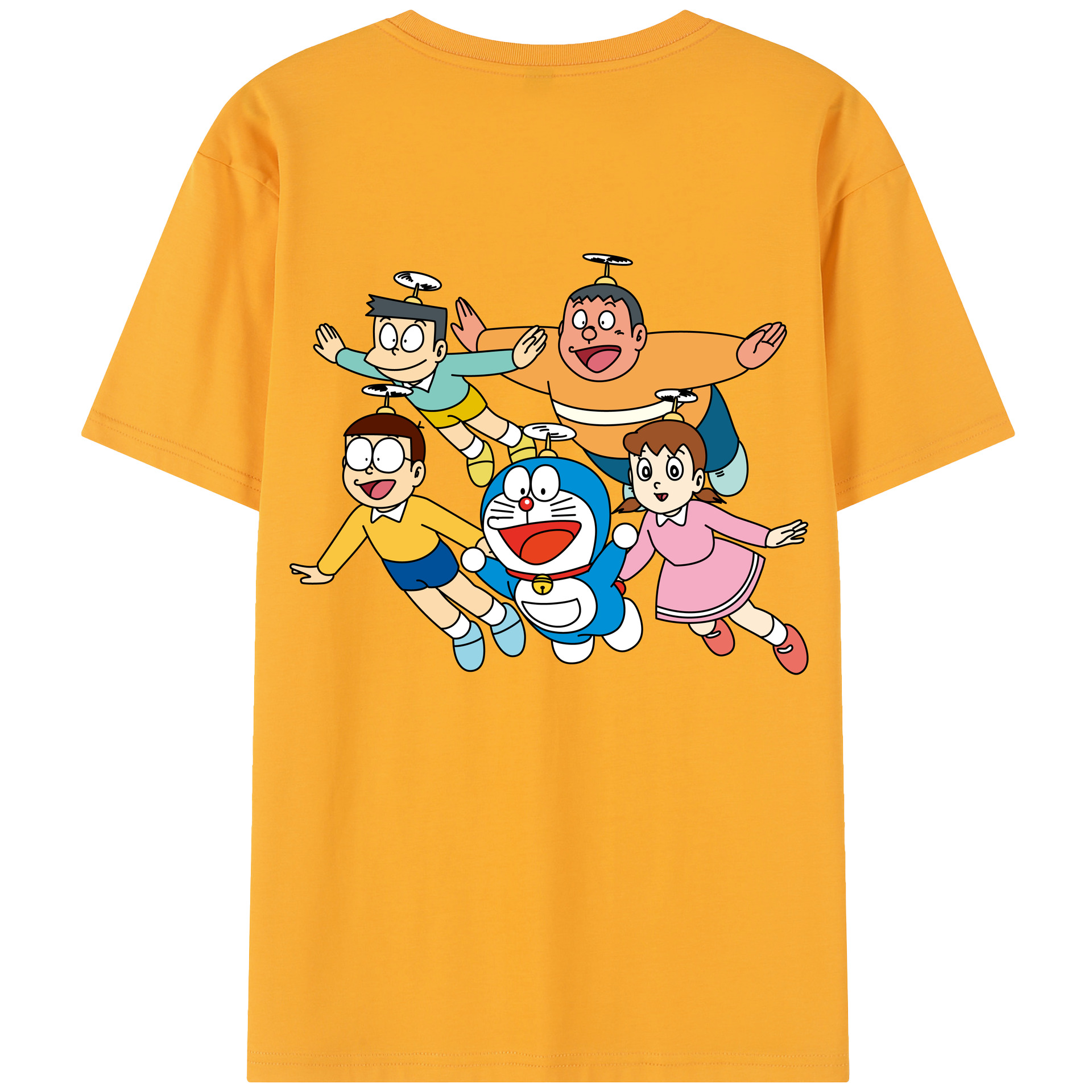 （画像用） ドラえもん 骨川 スネ夫 Doraemon Honekawa Suneo レディース半袖Tシャツ(バックプリント)