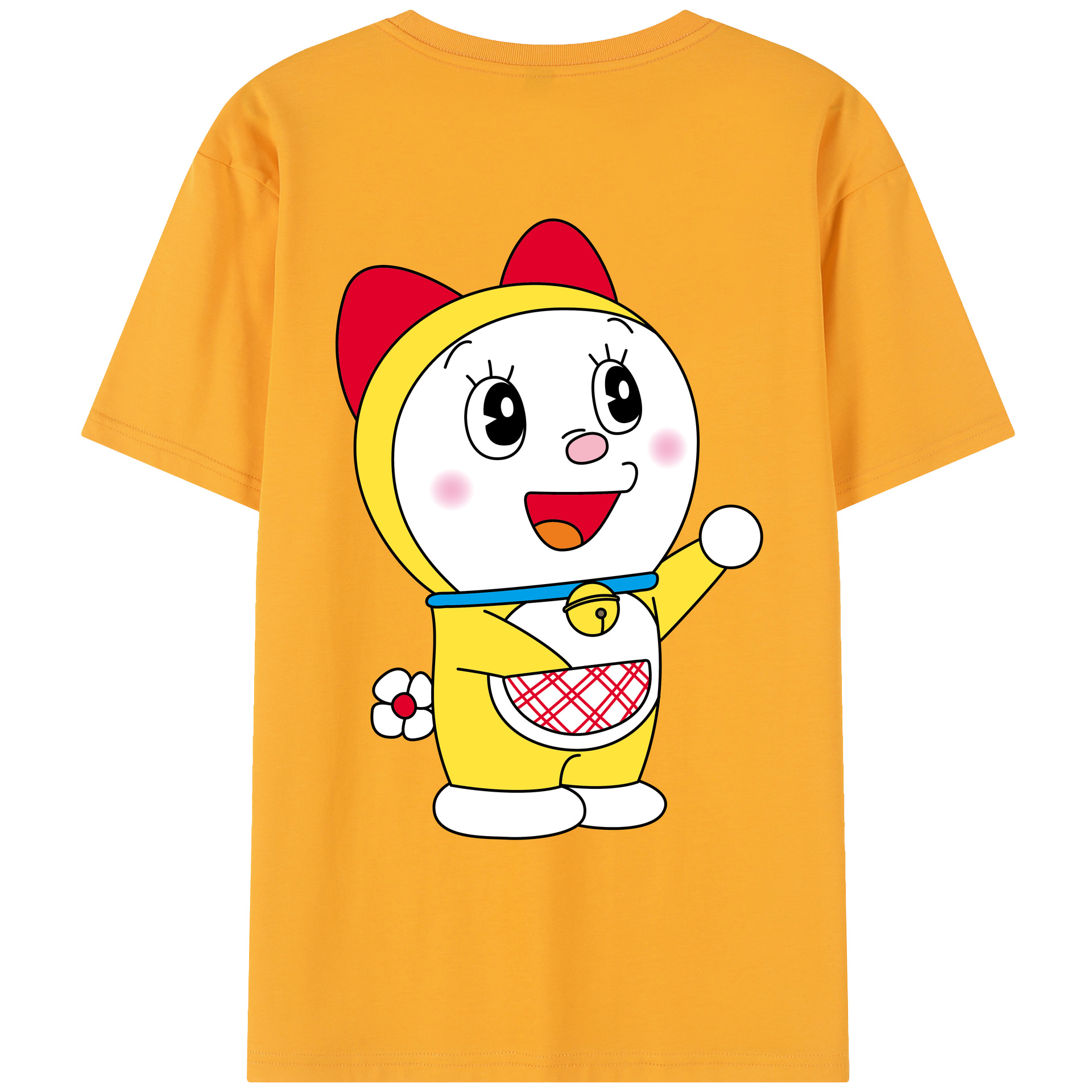（画像用） ドラえもん ドラミ Doraemon Dorami レディース半袖Tシャツ(バックプリント)