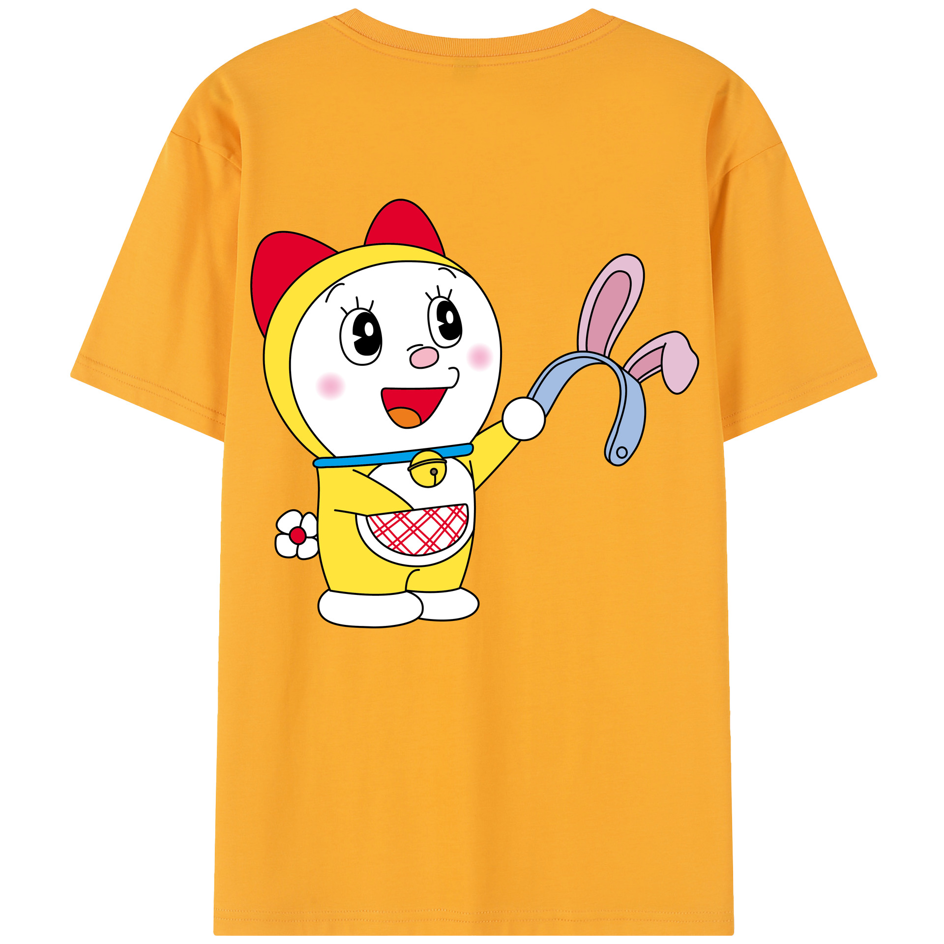 （画像用） ドラえもん ドラミ Doraemon Dorami レディース半袖Tシャツ(バックプリント)