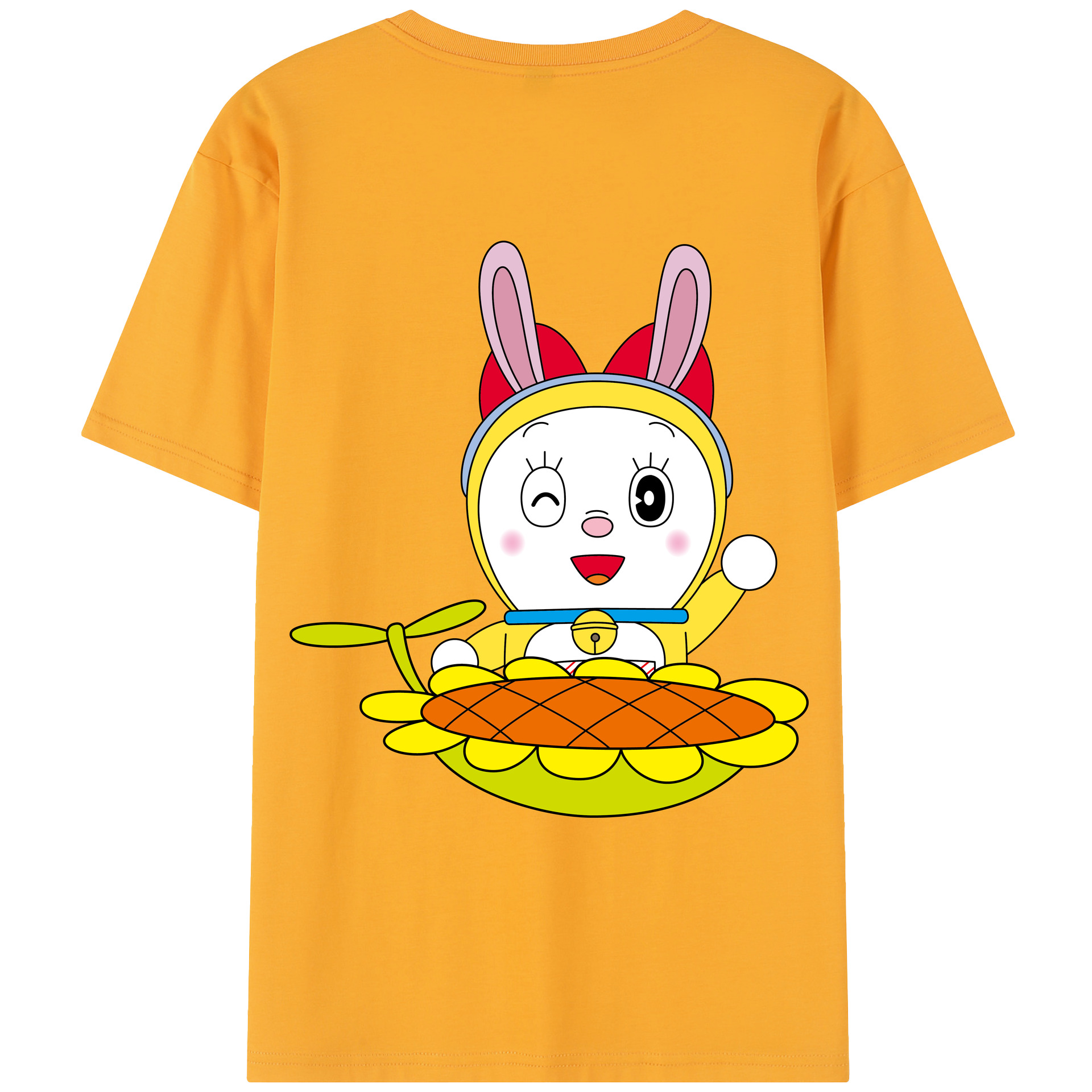 （画像用） ドラえもん ドラミ Doraemon Dorami レディース半袖Tシャツ(バックプリント)