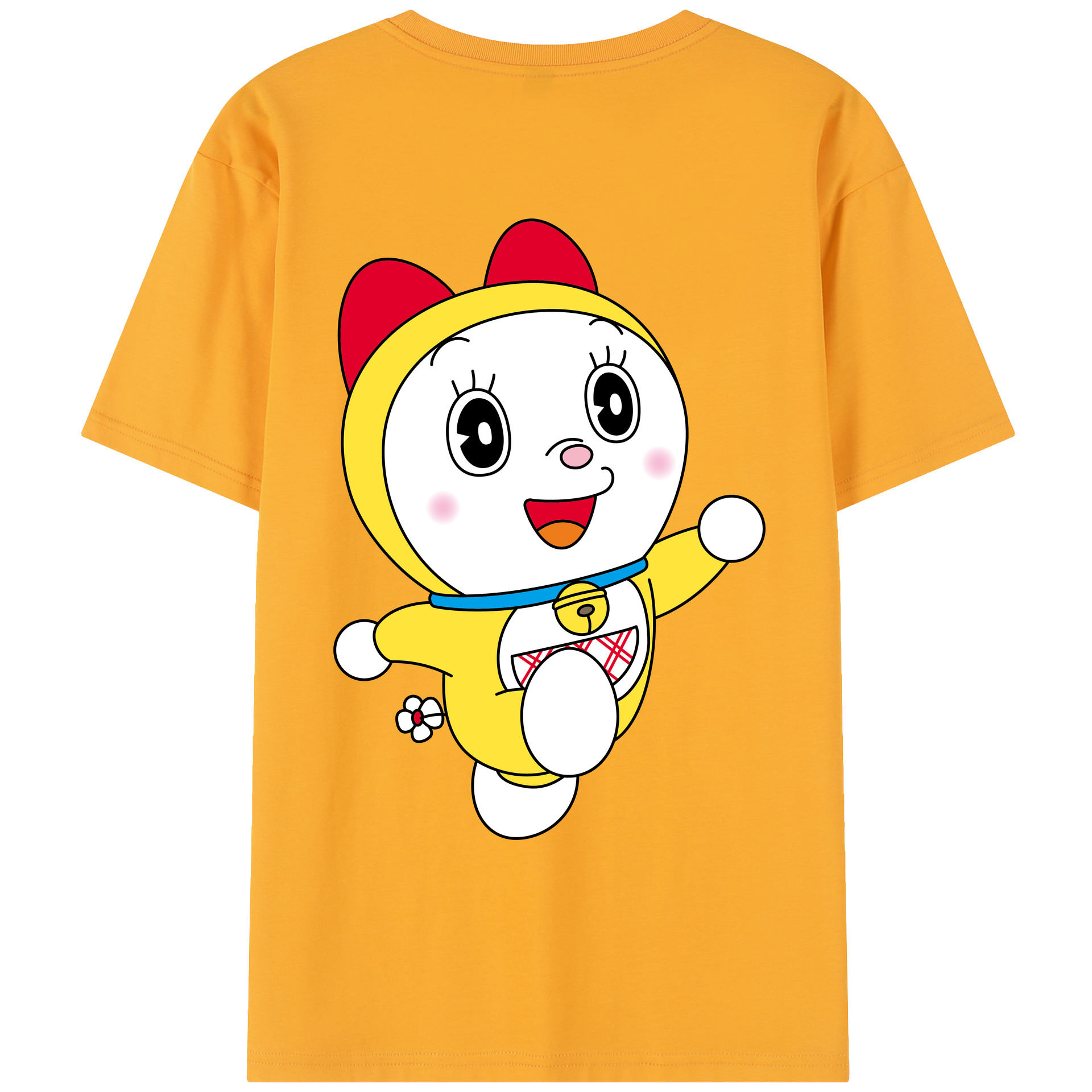 （画像用） ドラえもん ドラミ Doraemon Dorami レディース半袖Tシャツ(バックプリント)
