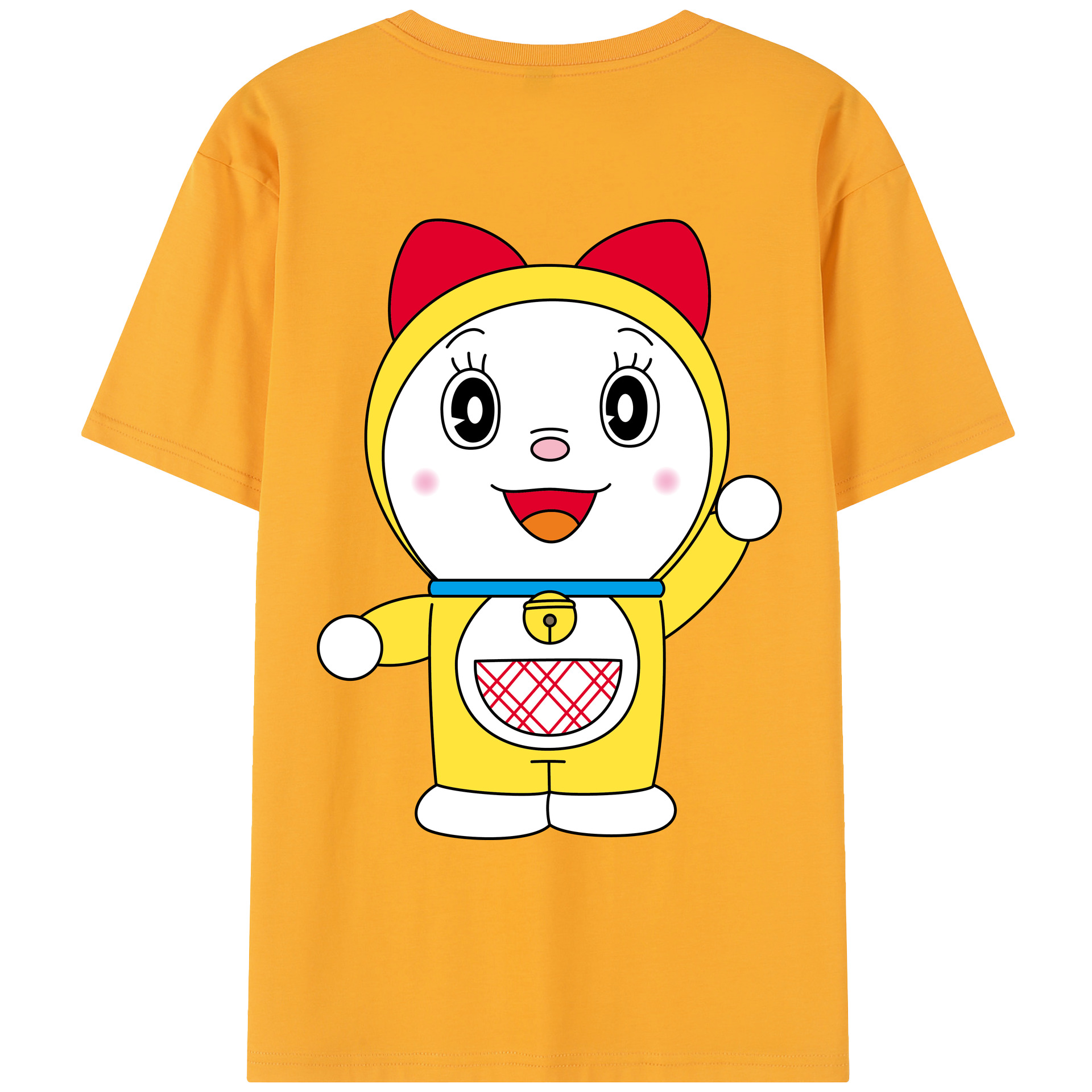 （画像用） ドラえもん ドラミ Doraemon Dorami レディース半袖Tシャツ(バックプリント)