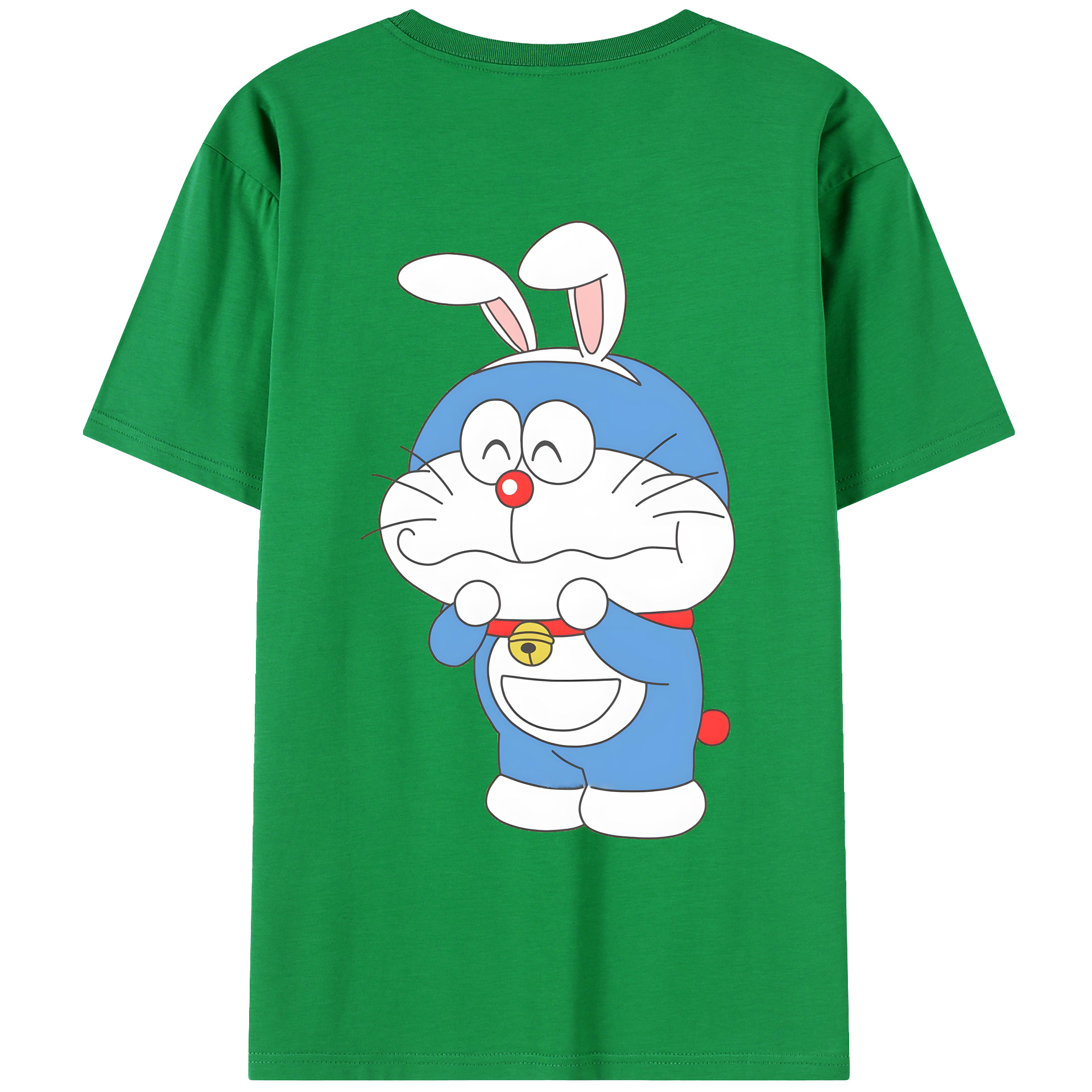 （画像用） ドラえもん Doraemon レディース半袖Tシャツ(バックプリント)