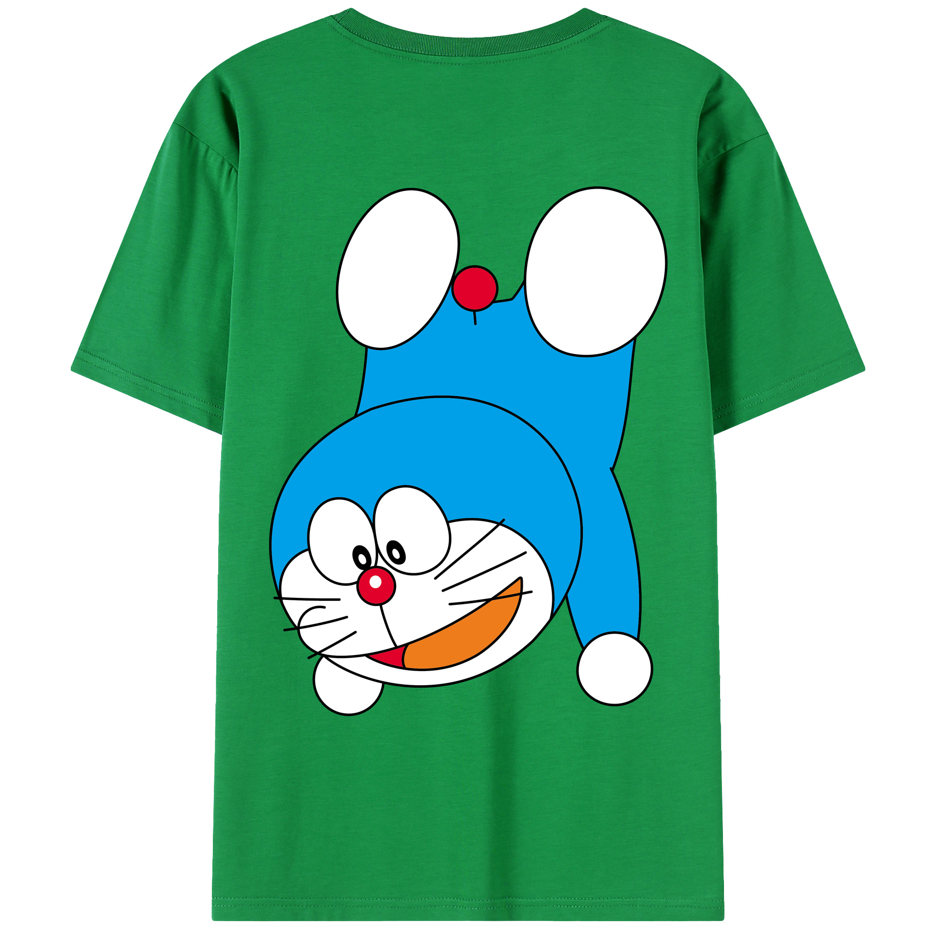 （画像用） ドラえもん Doraemon レディース半袖Tシャツ(バックプリント)