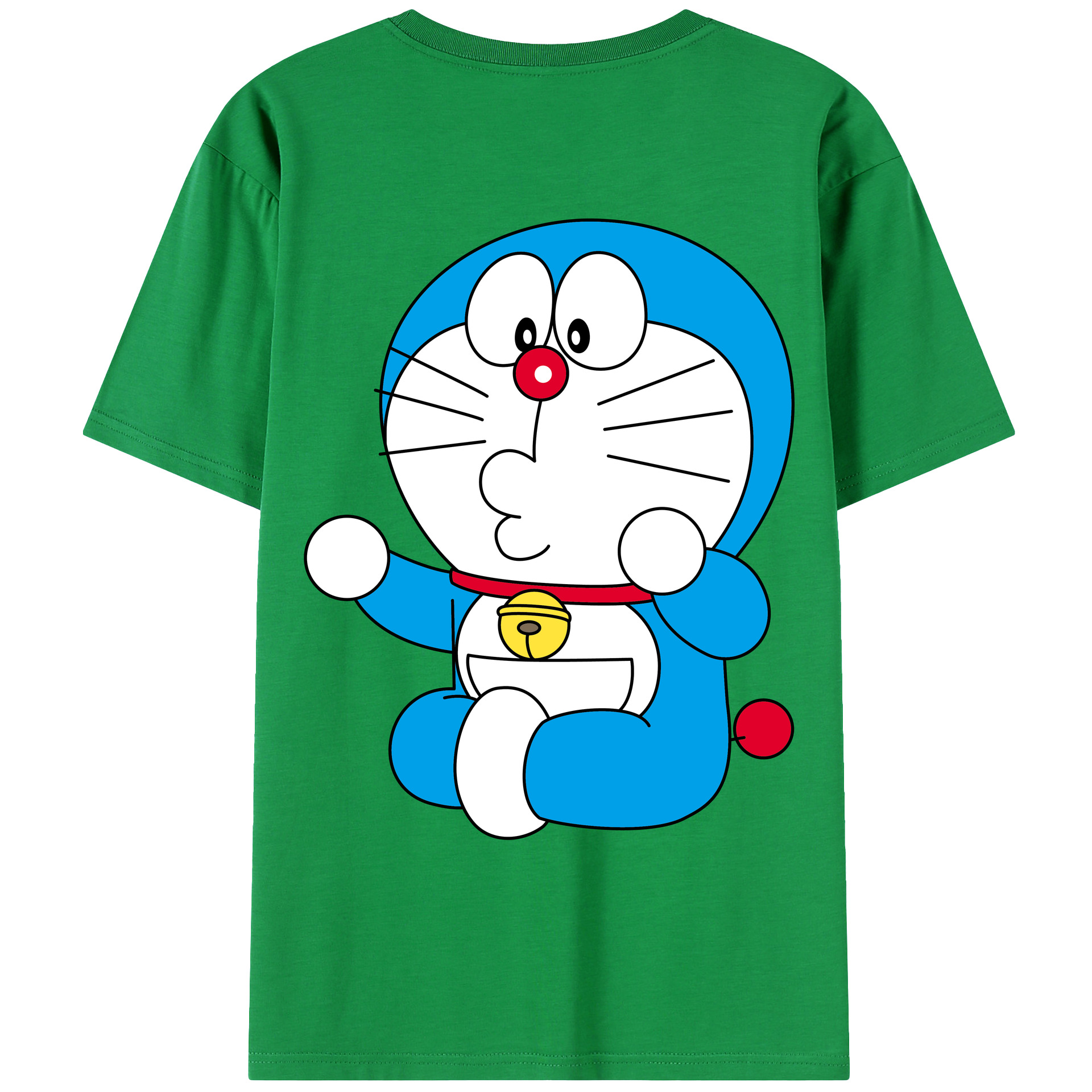 （画像用） ドラえもん Doraemon レディース半袖Tシャツ(バックプリント)