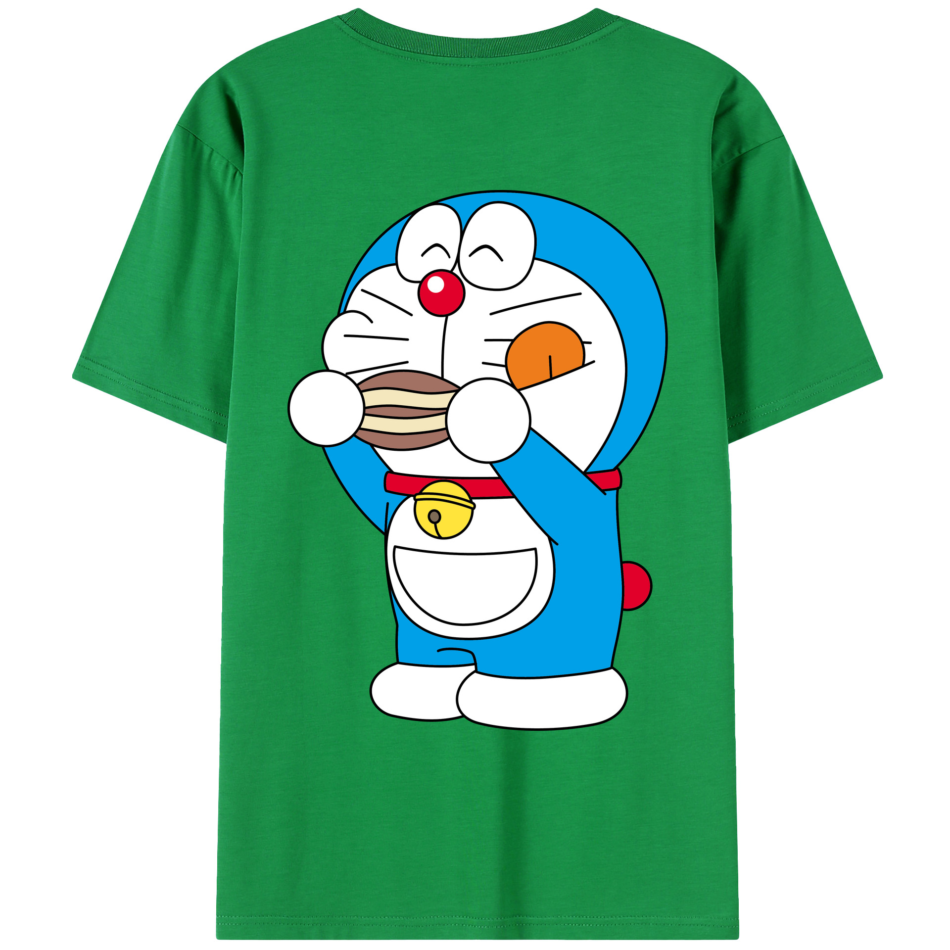 （画像用） ドラえもん Doraemon レディース半袖Tシャツ(バックプリント)