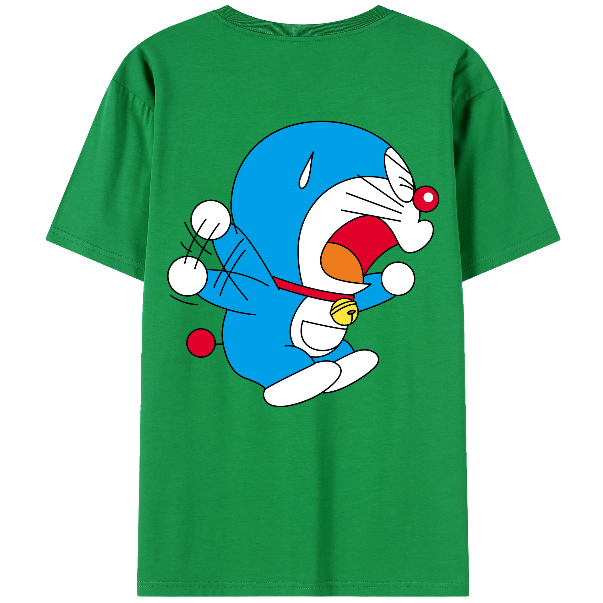 （画像用） ドラえもん Doraemon レディース半袖Tシャツ(バックプリント)