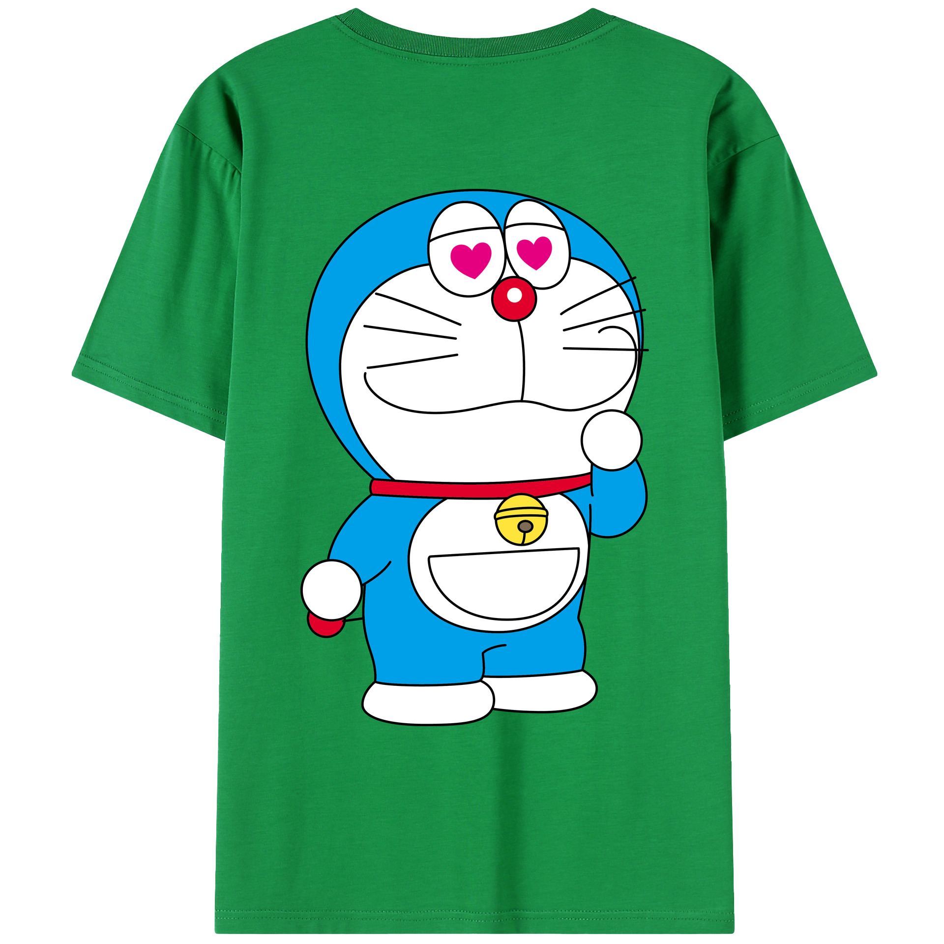 （画像用） ドラえもん Doraemon レディース半袖Tシャツ(バックプリント)
