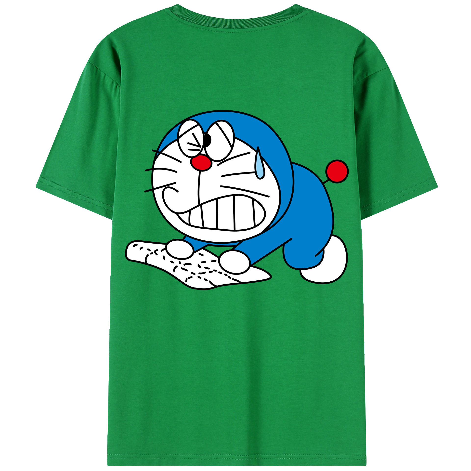 （画像用） ドラえもん Doraemon レディース半袖Tシャツ(バックプリント)
