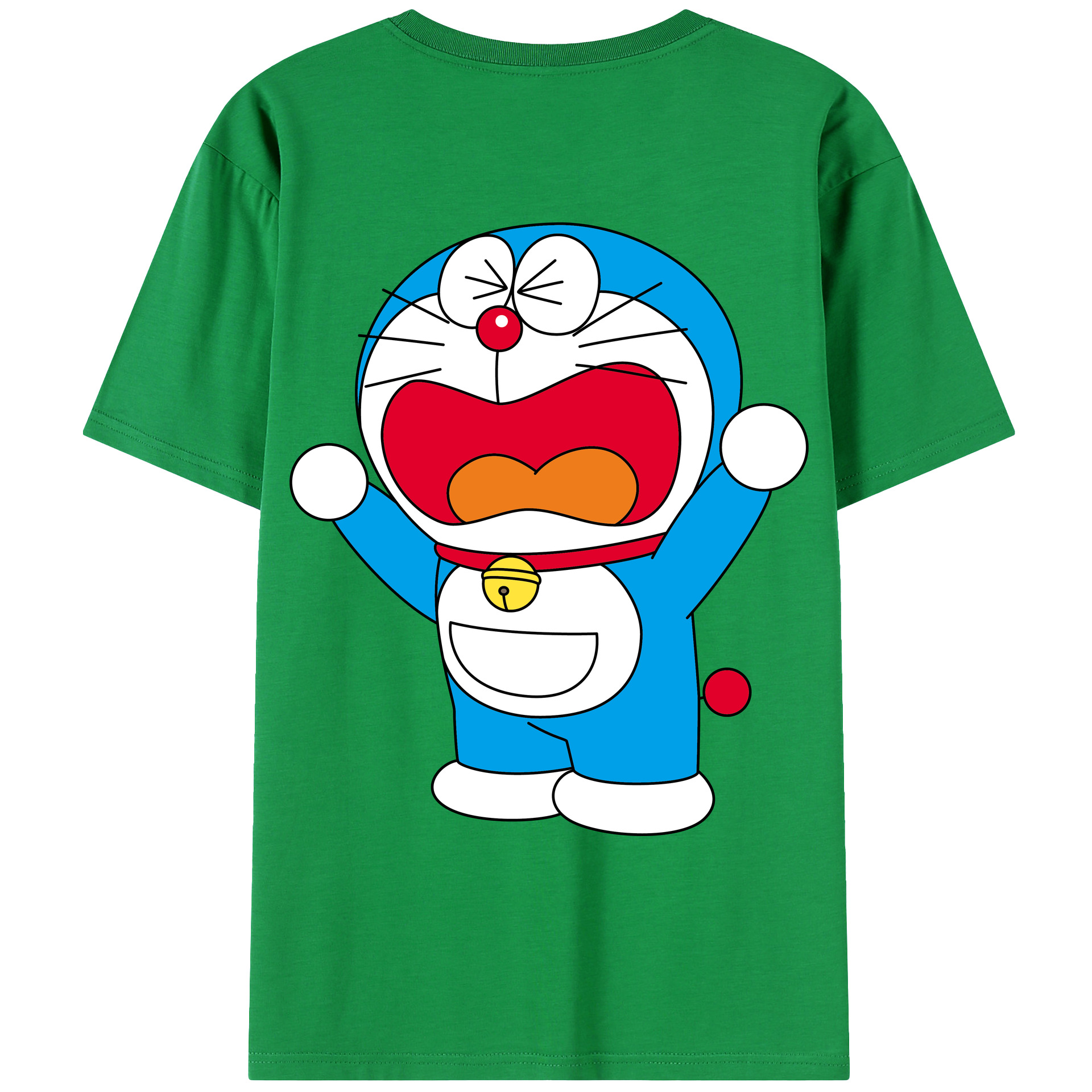（画像用） ドラえもん Doraemon レディース半袖Tシャツ(バックプリント)