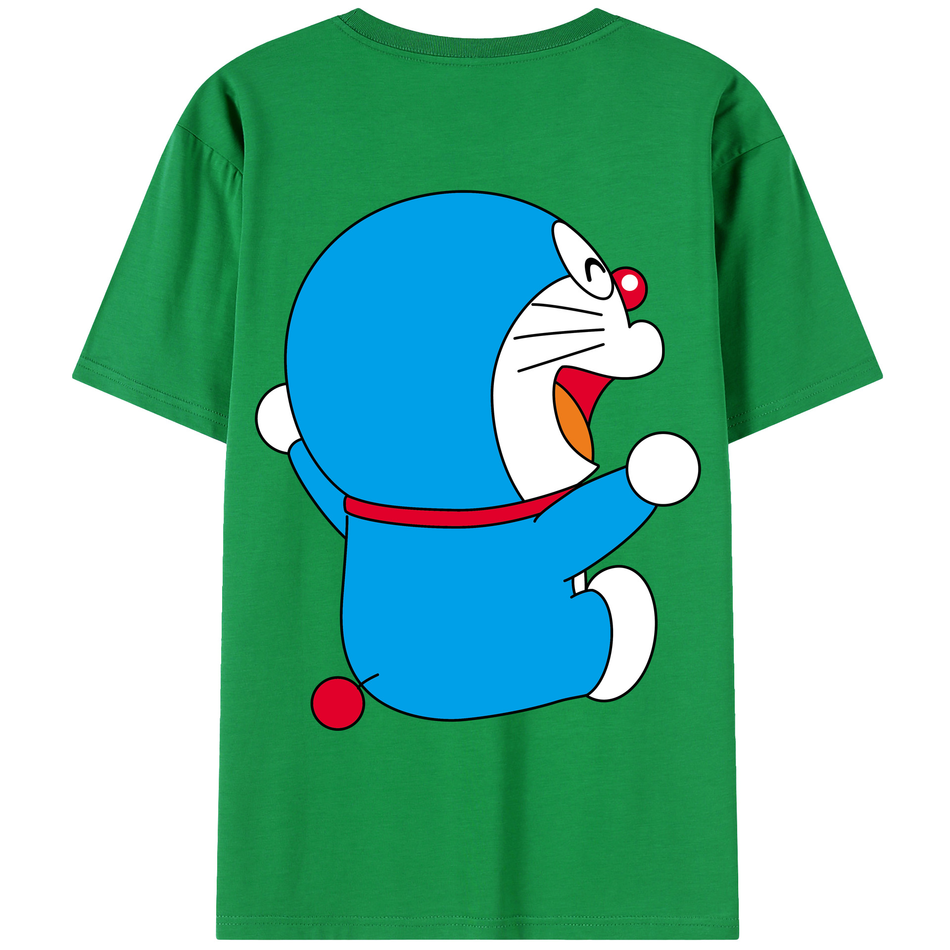 （画像用） ドラえもん Doraemon レディース半袖Tシャツ(バックプリント)