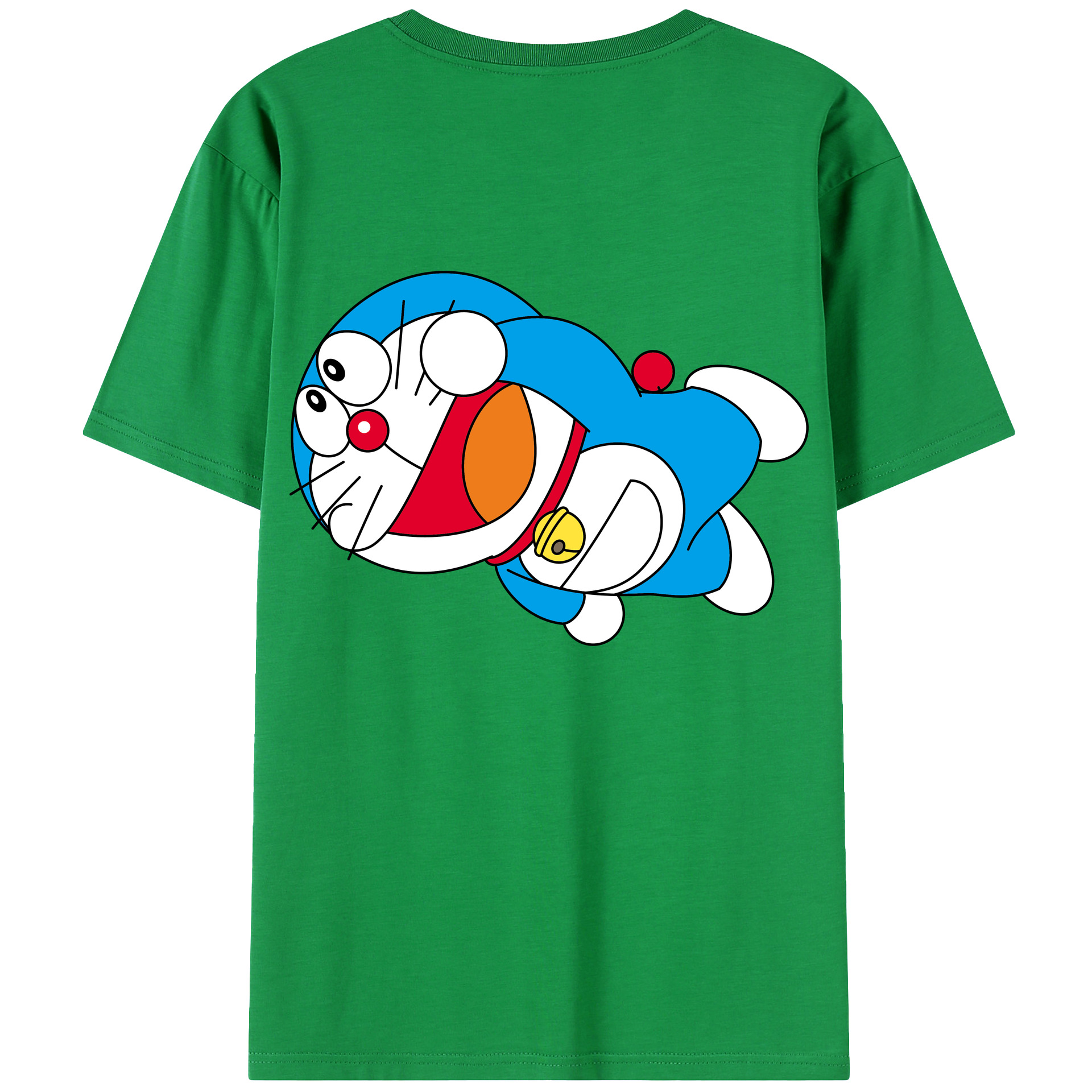（画像用） ドラえもん Doraemon レディース半袖Tシャツ(バックプリント)