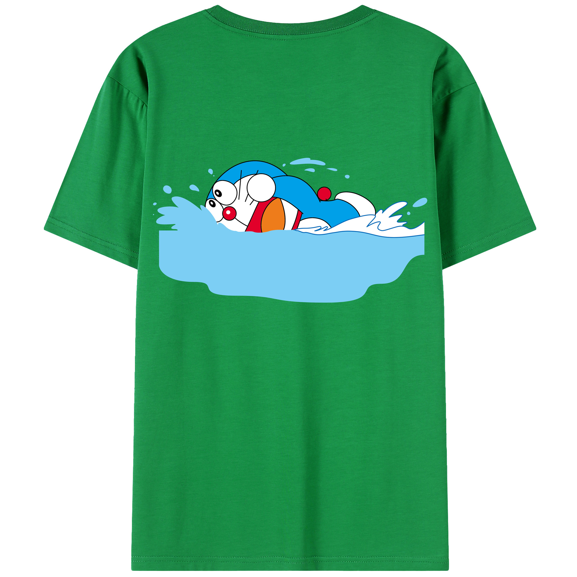 （画像用） ドラえもん Doraemon レディース半袖Tシャツ(バックプリント)