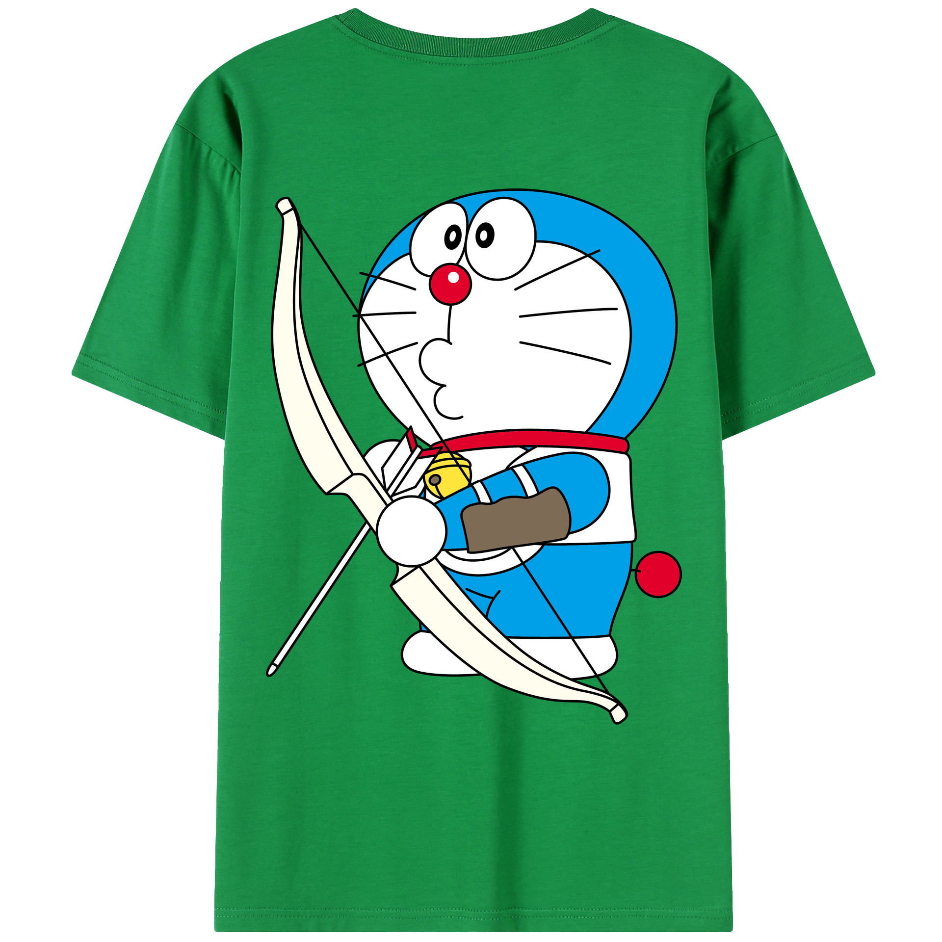 （画像用） ドラえもん Doraemon レディース半袖Tシャツ(バックプリント)