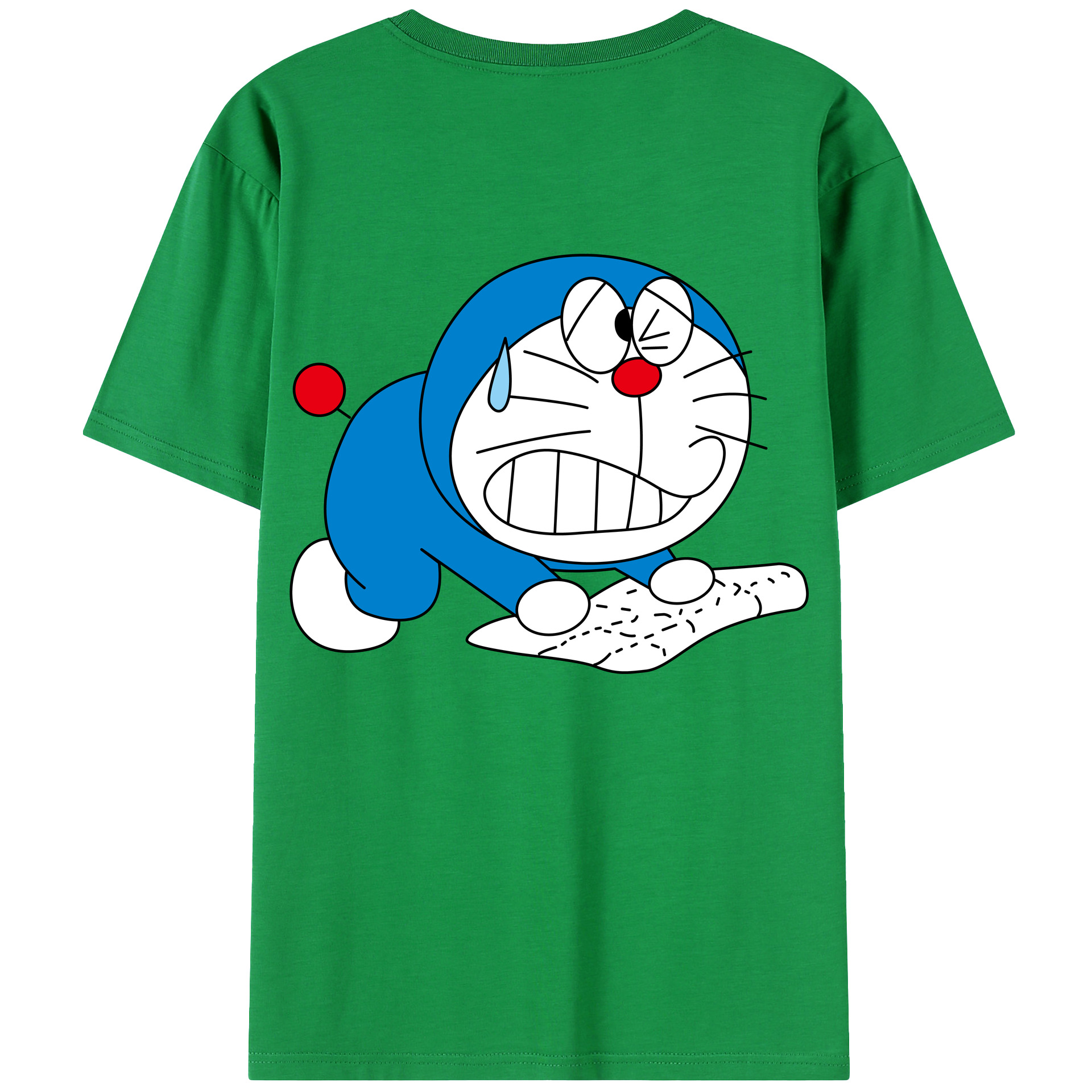 （画像用） ドラえもん Doraemon レディース半袖Tシャツ(バックプリント)