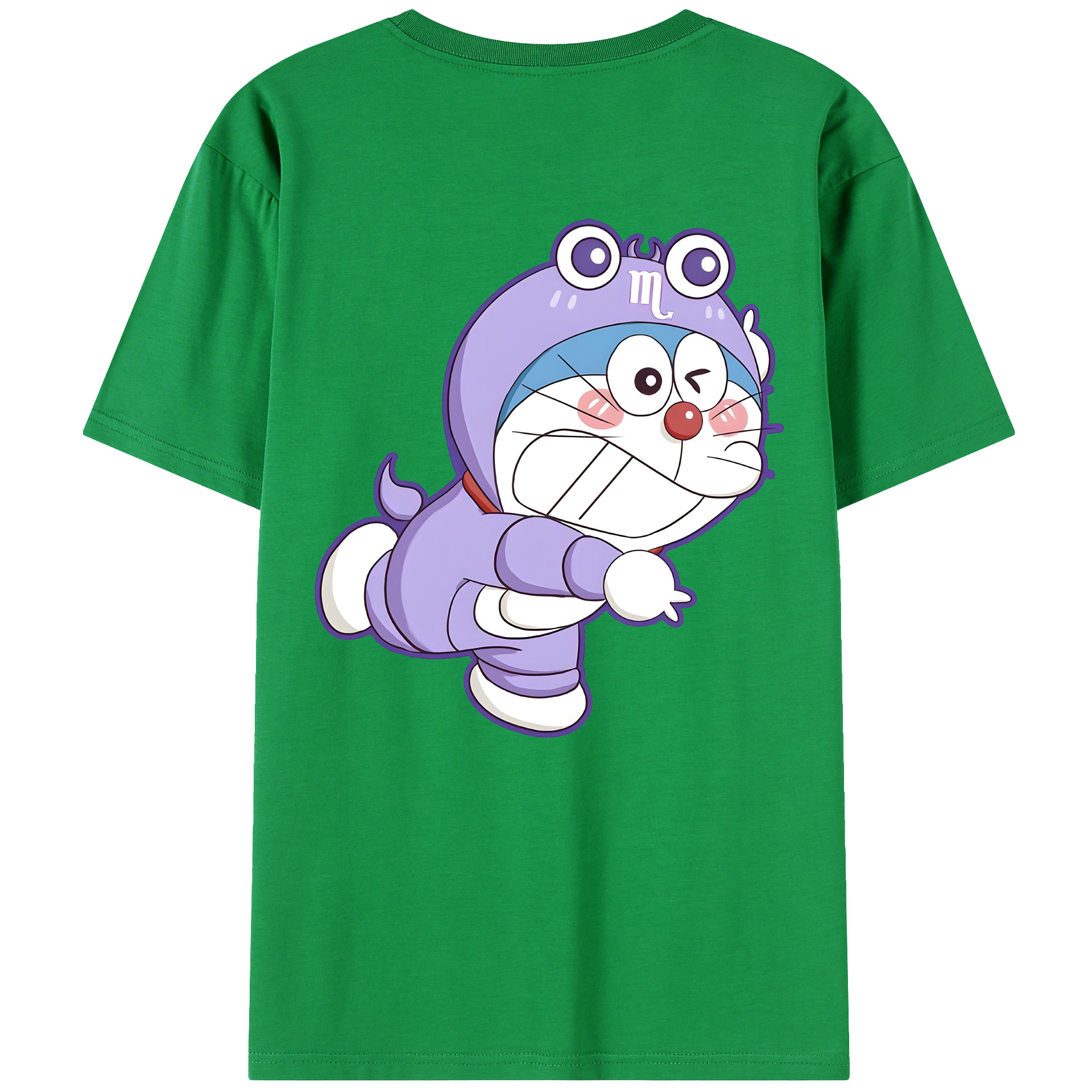 （画像用） ドラえもん Doraemon レディース半袖Tシャツ(バックプリント)
