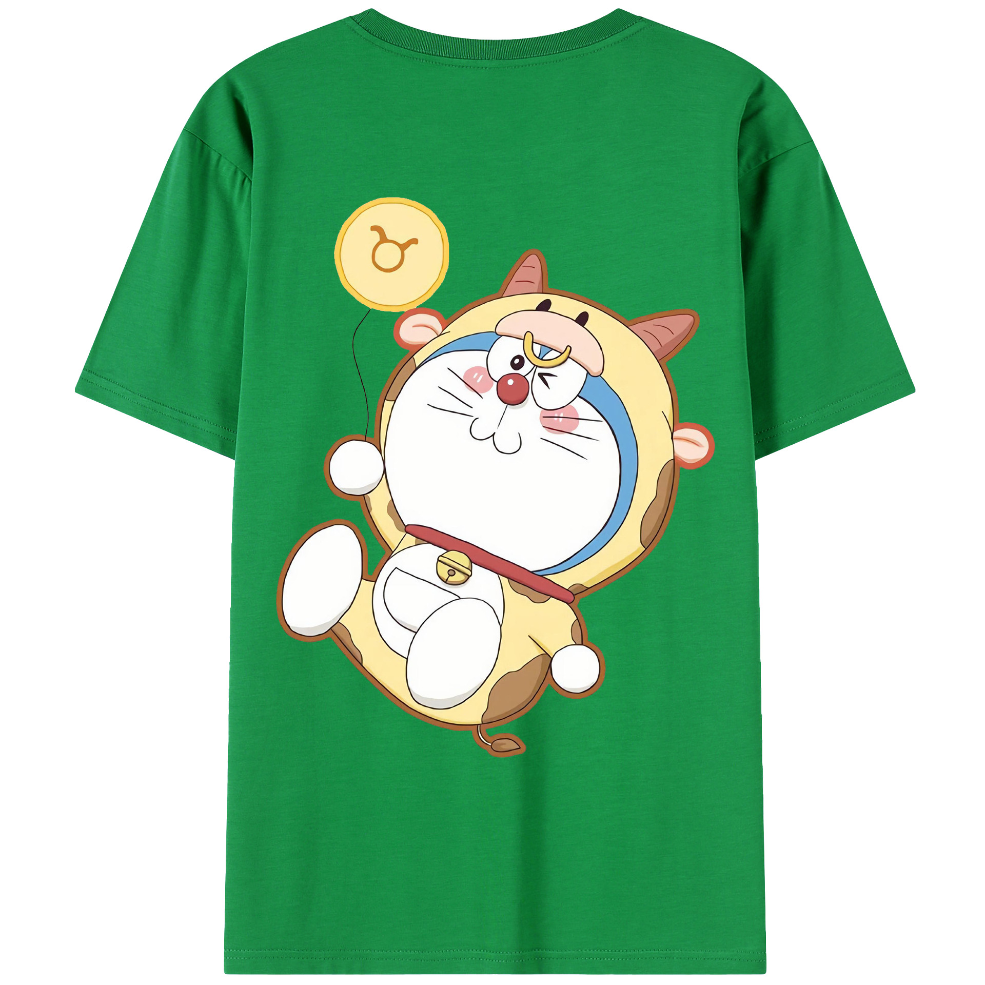 （画像用） ドラえもん Doraemon レディース半袖Tシャツ(バックプリント)